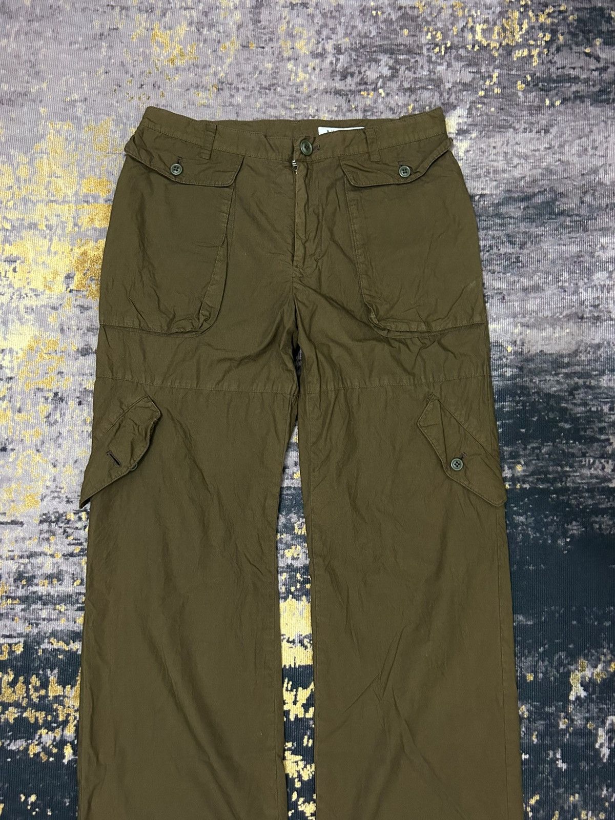 Issey Miyake Issey Miyake Sunao Kuwahara 3D Pocket Parachute Pants Size US 30 / EU 46 - 4 Thumbnail
