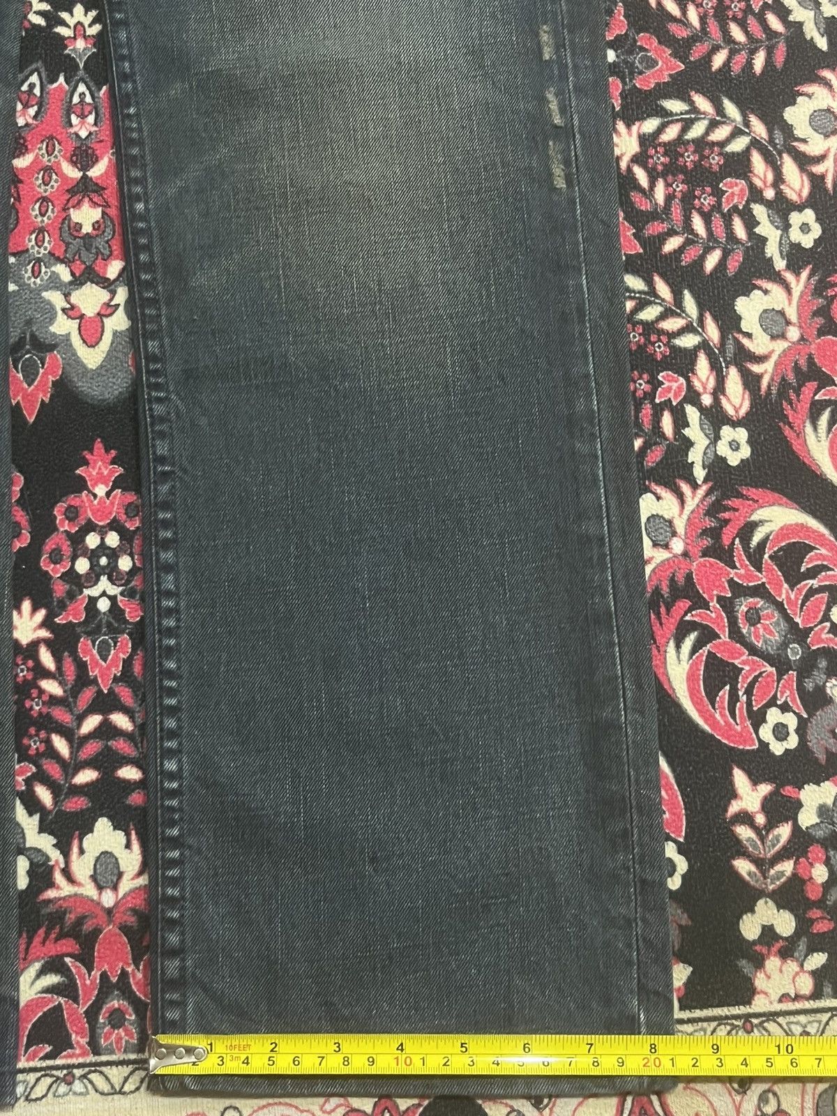 Armani Armani Exchange Dark Whisker Washed Straight Leg Jeans Size US 31 - 17 Thumbnail