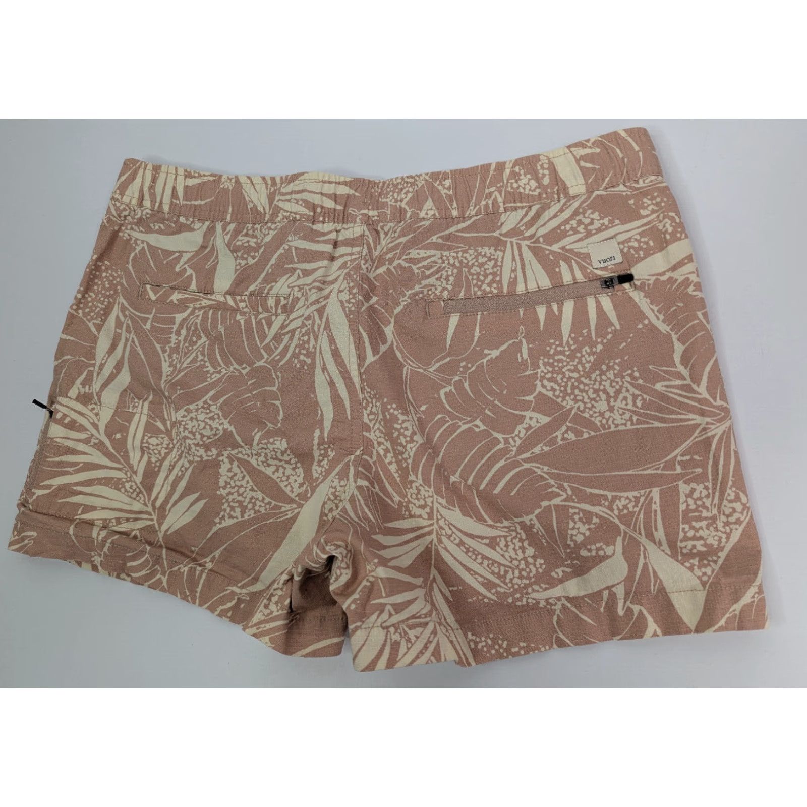 Vuori Vuori Shorts Ladies L Pink Ripstop Elastic Waist Drawstring VW364 Casual Travel Athletic Modern American, Classic Womens Size 36" / US 14 / IT 50 - 2 Thumbnail