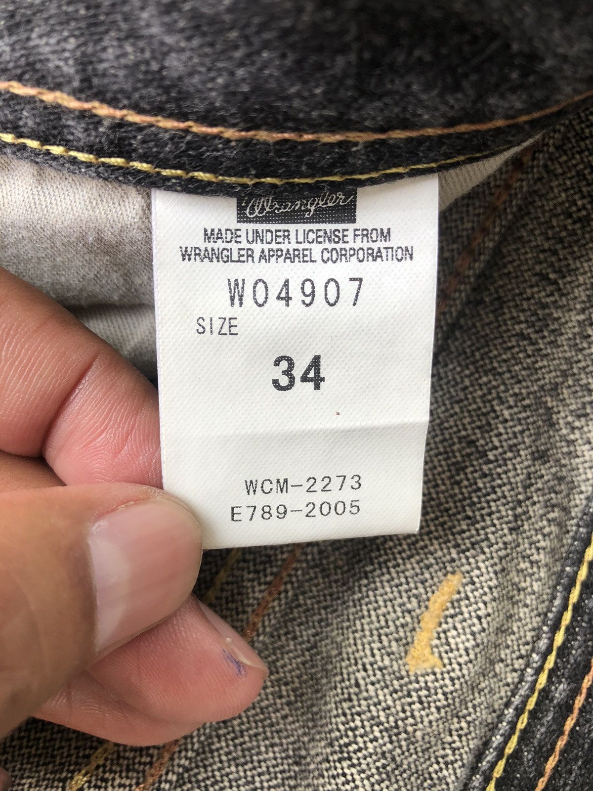 If Six Was Nine Y2k Wrangler Flared Jeans Distressed Jeans Size US 34 / EU 50 - 17 Thumbnail