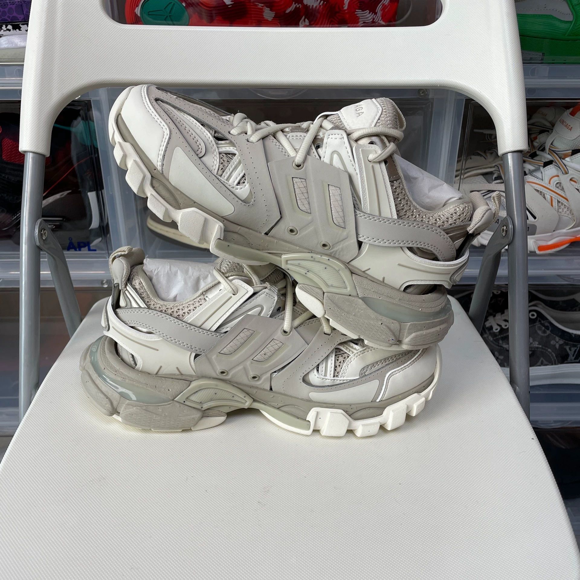 Balenciaga Balenciaga Track 1.0 Milk Tea Brown 36 Size US 5.5 / IT 35.5 - 5 Thumbnail