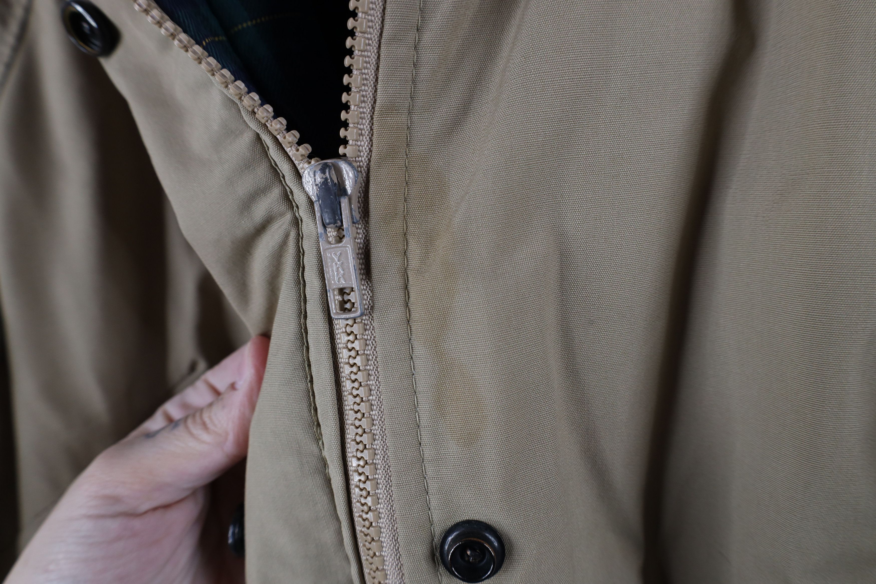 Vintage Vintage 70s Streetwear Fur Trim Hooded Trench Coat USA Size L / US 10 / IT 46 - 6 Thumbnail