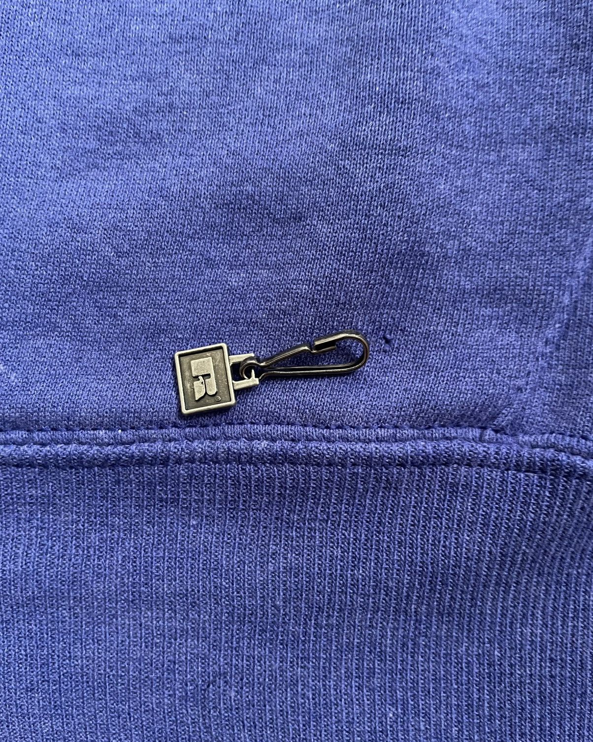 Russell Athletic × Vintage Vintage 90s Royal Blue Russell Athletic Hoodie Size US L / EU 52-54 / 3 - 5 Thumbnail