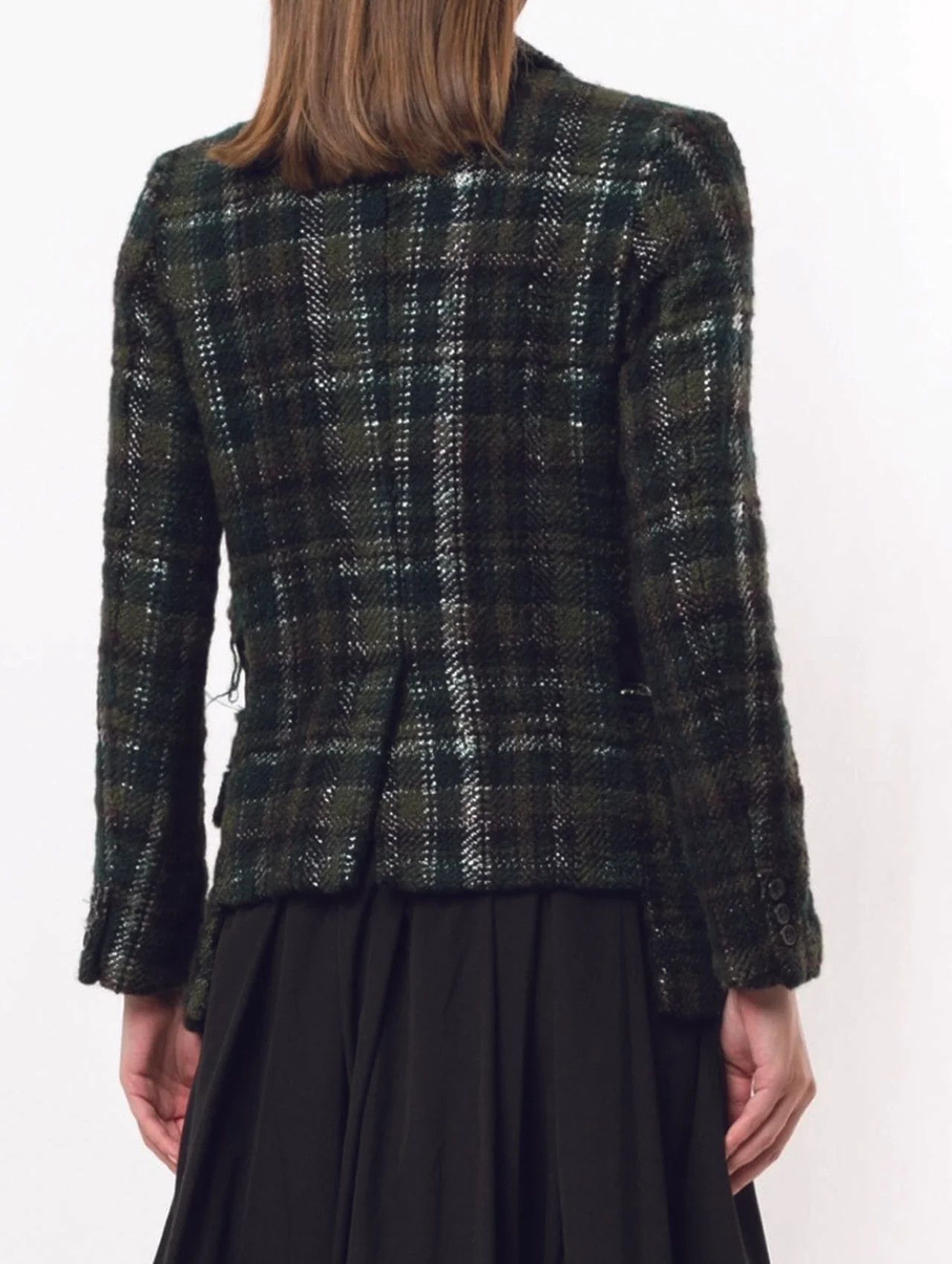 Comme des Garcons Comme des Garcons Tweed Blazer Size S / US 4 / IT 40 - 2 Thumbnail