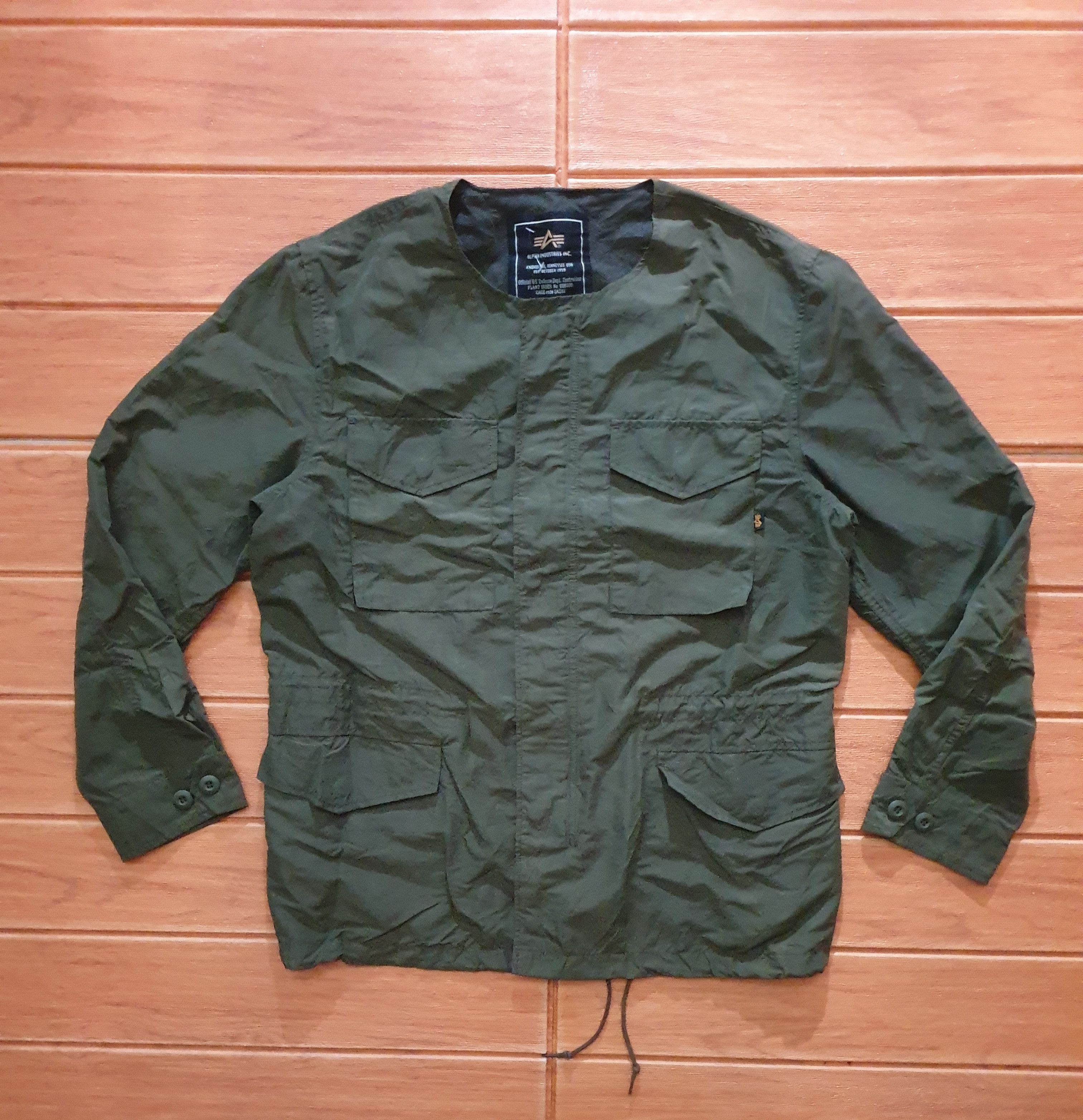 Alpha Industries 💥Alpha industries Green military jacket Size US L / EU 52-54 / 3 - 5 Thumbnail