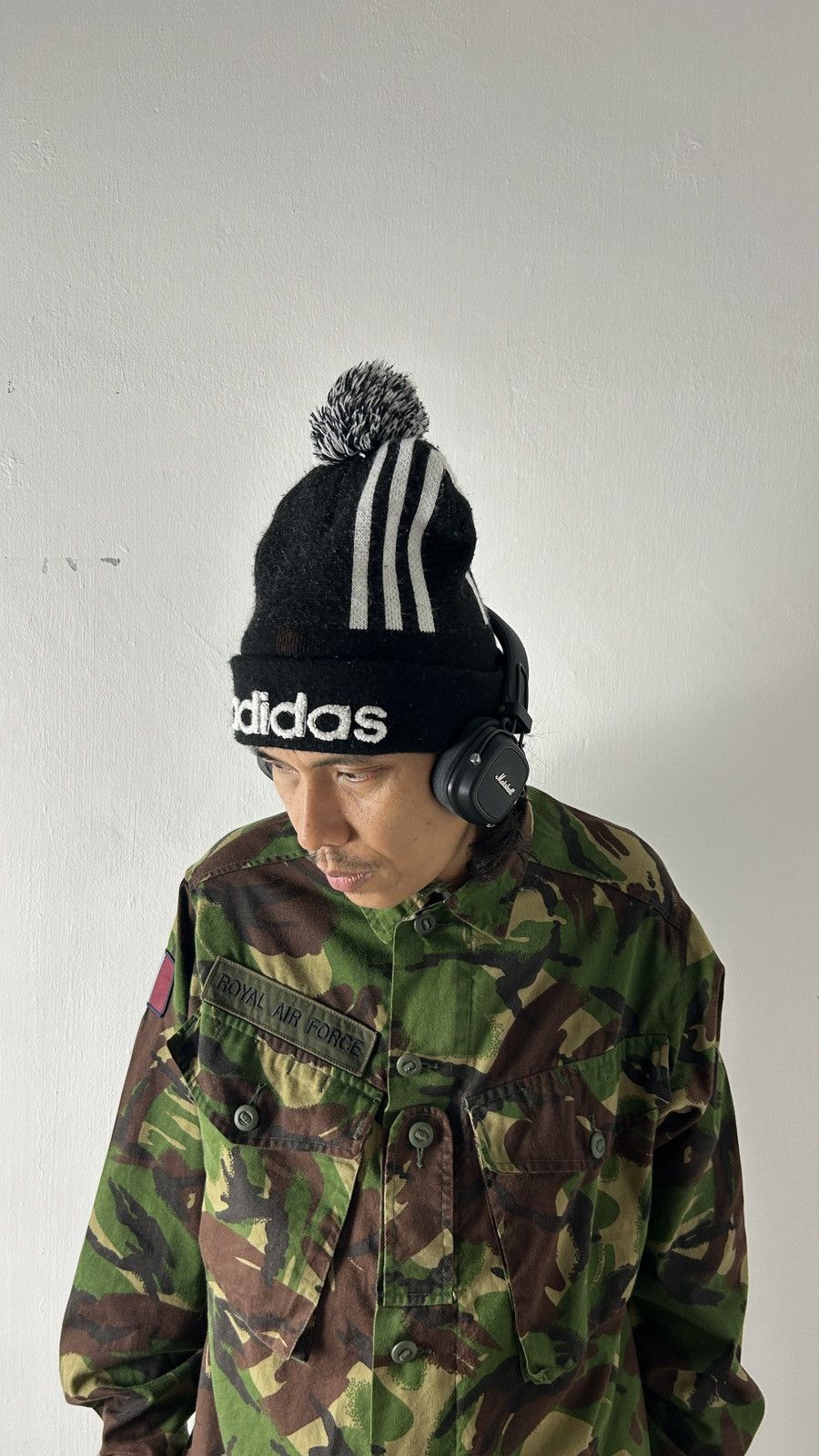 Adidas × Vintage 1990s Adidas Trefoil - Snow Cap Size ONE SIZE - 3 Thumbnail