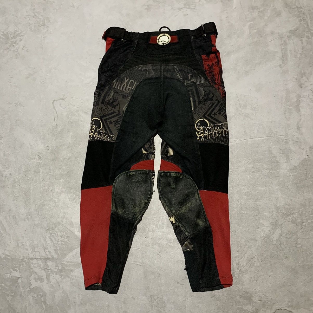 Metal Mulisha Metal Mulisha Motocross Red Black Dirt Bike Pants Size US 30 / EU 46 - 3 Thumbnail