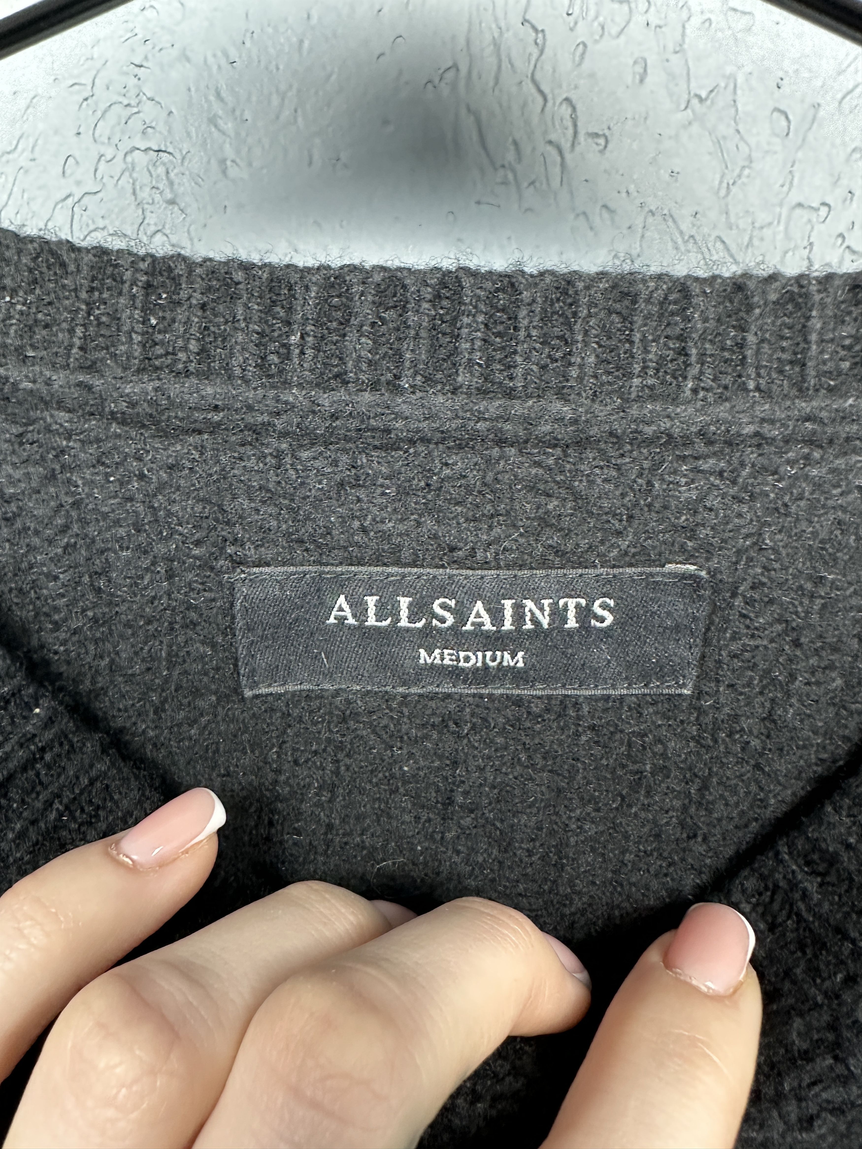 Allsaints Allsaints Mens Lymore Crew Neck Wool Sweater Size US M / EU 48-50 / 2 - 3 Thumbnail