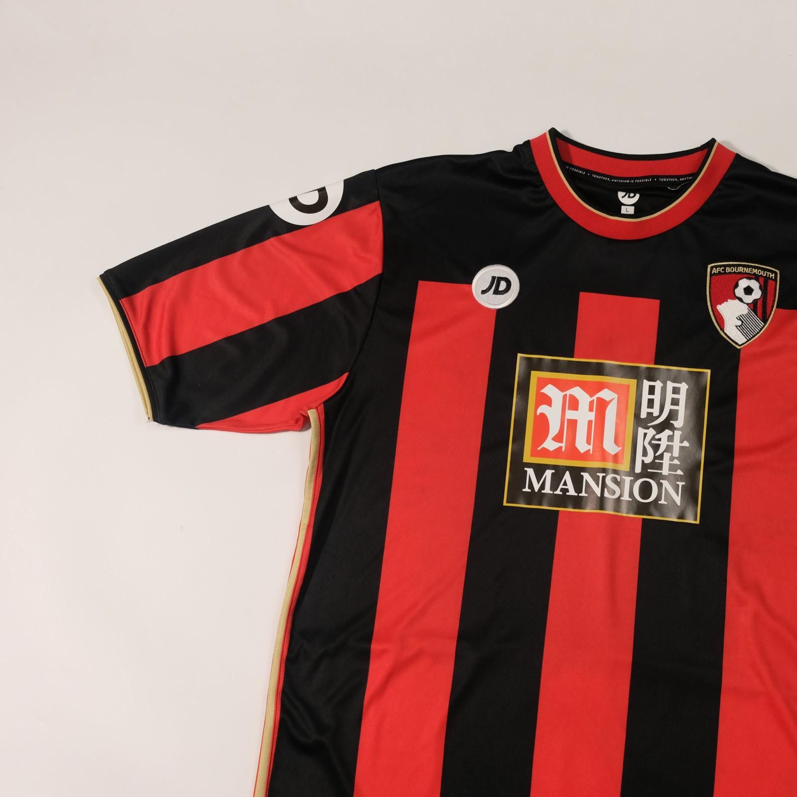 Designer 2015/16 Bournemouth Home Shirt JD Sports (L) Size US L / EU 52-54 / 3 - 3 Thumbnail