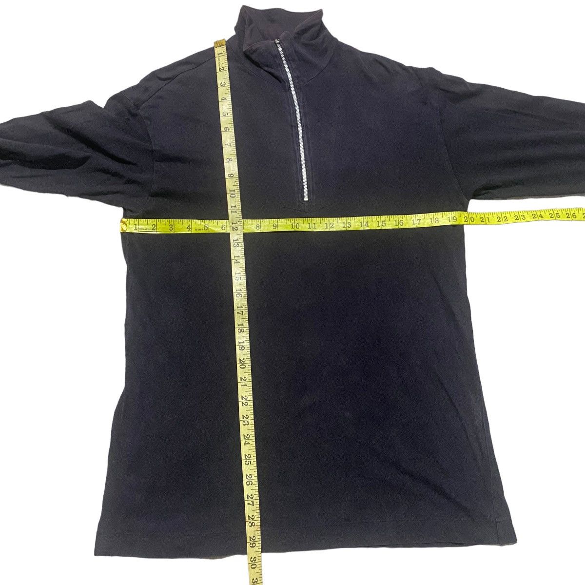 Comme des Garcons Homme Vintage Comme Des Garcons Homme Half Zip Longsleeve Shirt Size US M / EU 48-50 / 2 - 10 Thumbnail