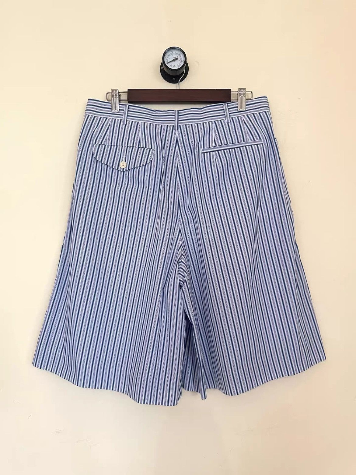 Comme des Garcons Homme Plus Comme Des Garcons Homme Plus 17SS Runway Stripe Shorts-2508 Size US 30 / EU 46 - 4 Thumbnail