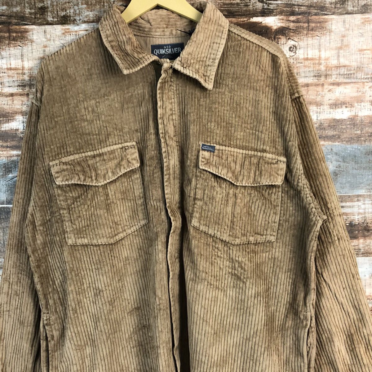 Quiksilver Quiksilver Corduroy jacket salt water denim Coats #A2309 Size US M / EU 48-50 / 2 - 5 Thumbnail