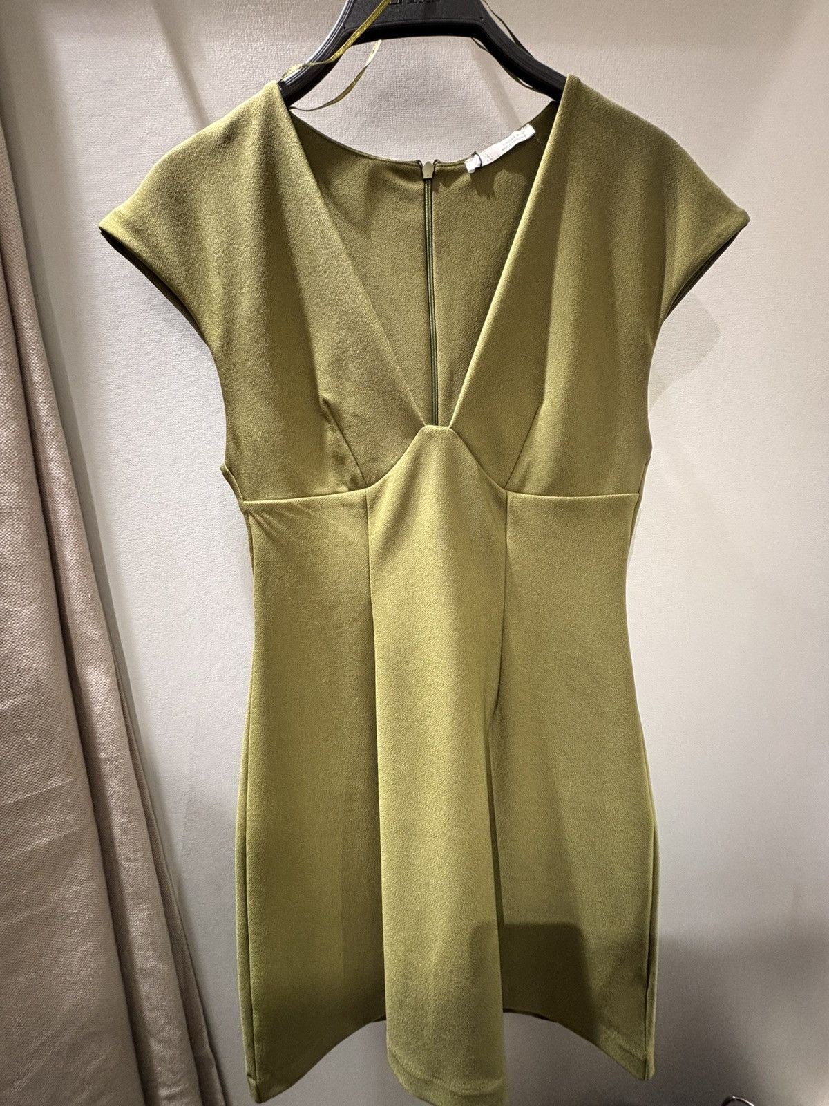Zara Kaki dress, size S Size S / US 4 / IT 40 - 1 Thumbnail