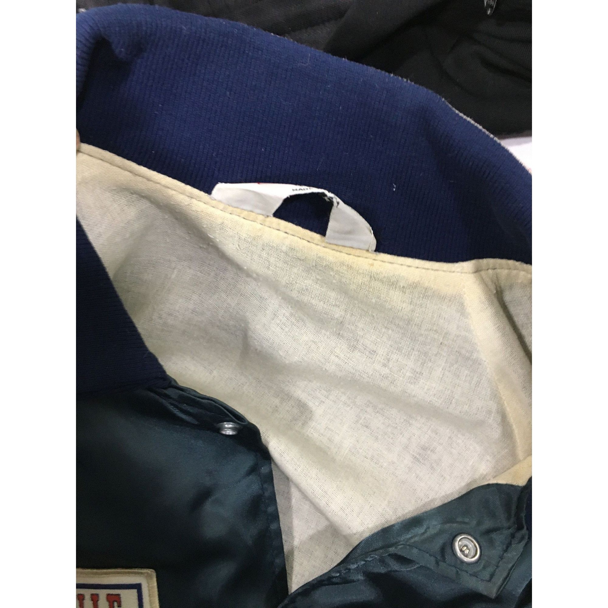 Other Vtg Blue Nylon Windbreaker Collinsville CBSL Baseball Jacket Size US XL / EU 56 / 4 - 4 Thumbnail