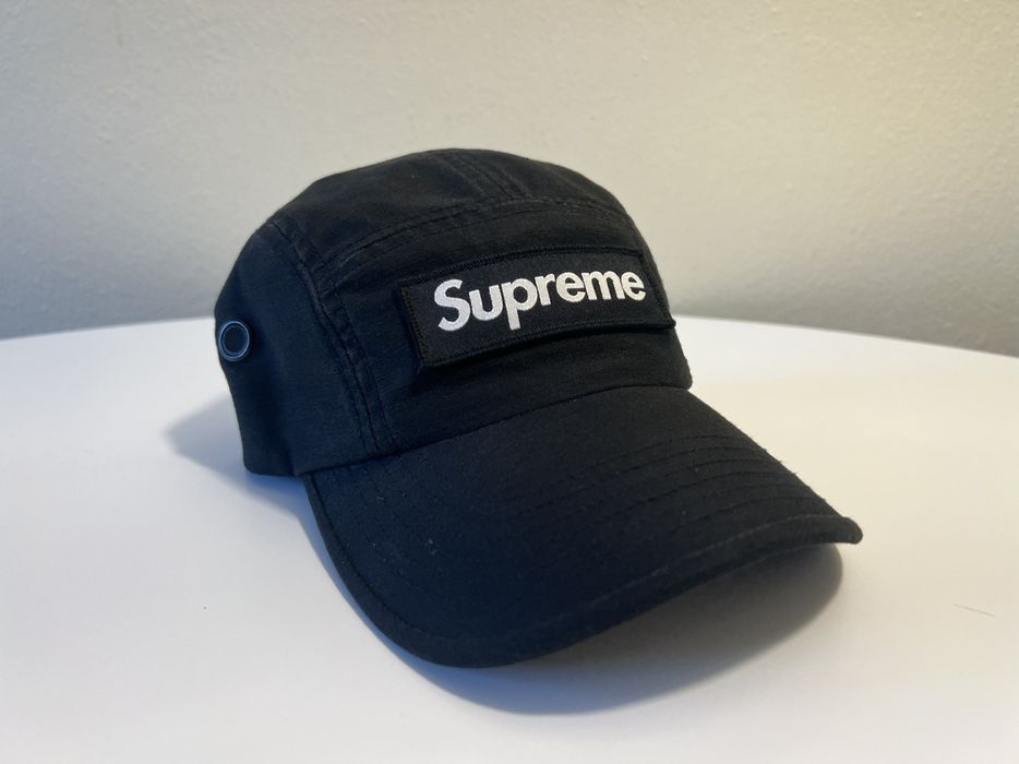 Supreme Military Camp Cap (FW22) Black - FW22 - US