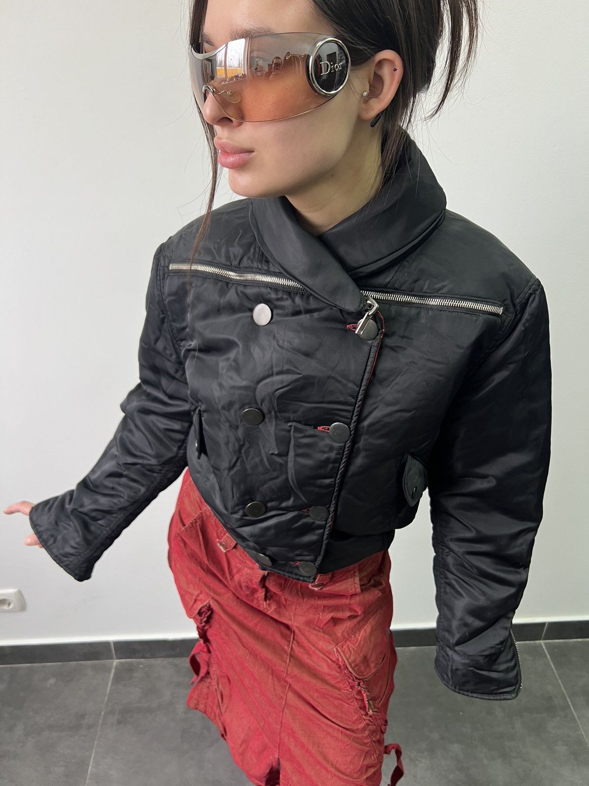 CLOSED × Marithe + Francois Girbaud Marithe Francois Girbaud reversible avant garde jacket Size L / US 10 / IT 46 - 3 Thumbnail