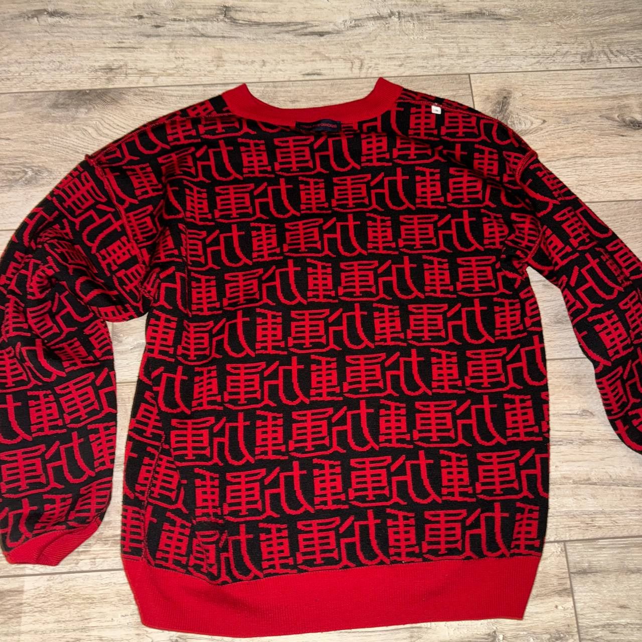Gosha Rubchinskiy Gosha Rubchinskiy Chinese Knit Sweater Size US S / EU 44-46 / 1 - 5 Thumbnail
