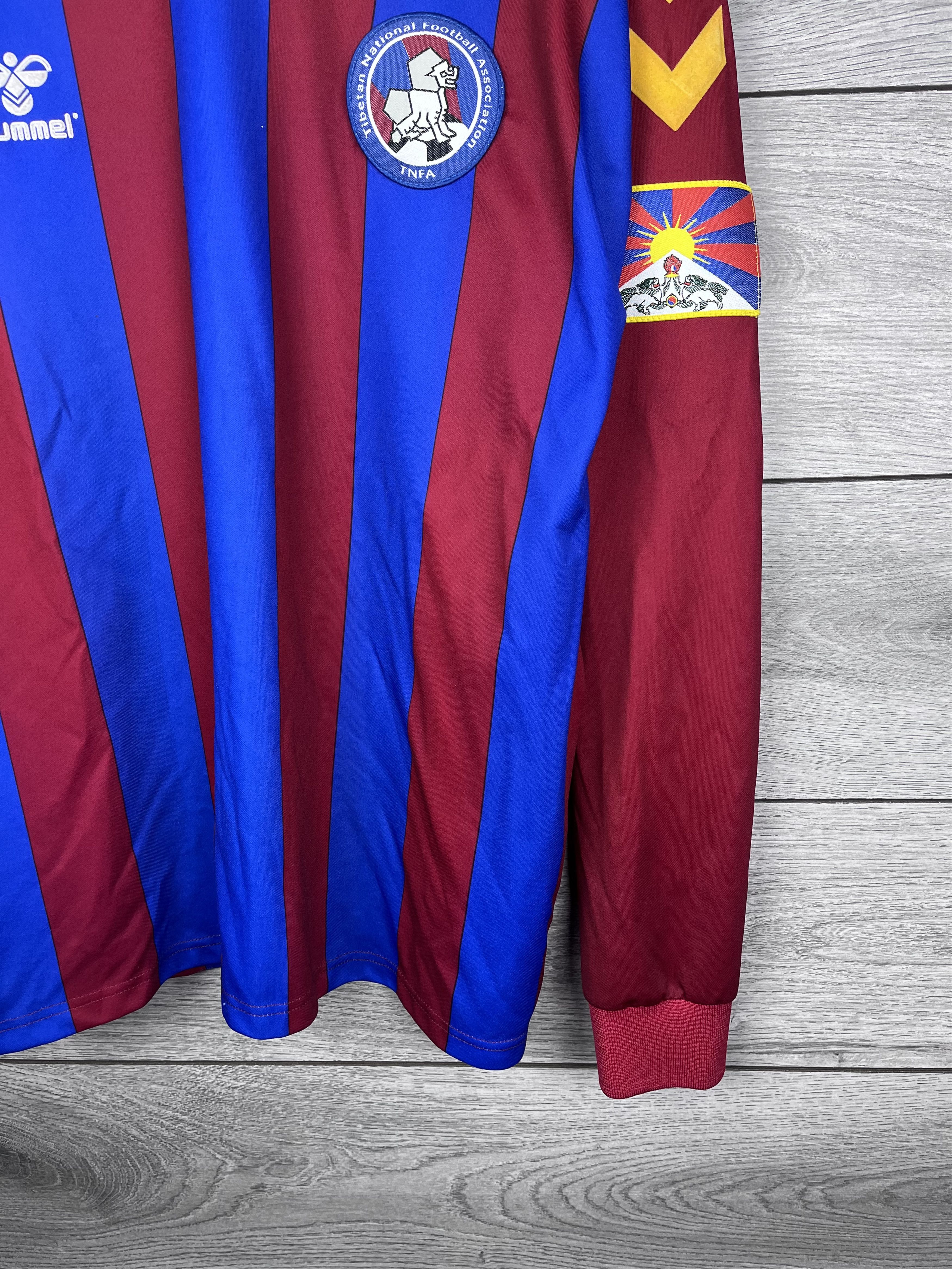 Hummel Vintage Tibet Tibetan 01/02 National Team Jersey Rare Hummel Size US XL / EU 56 / 4 - 7 Thumbnail