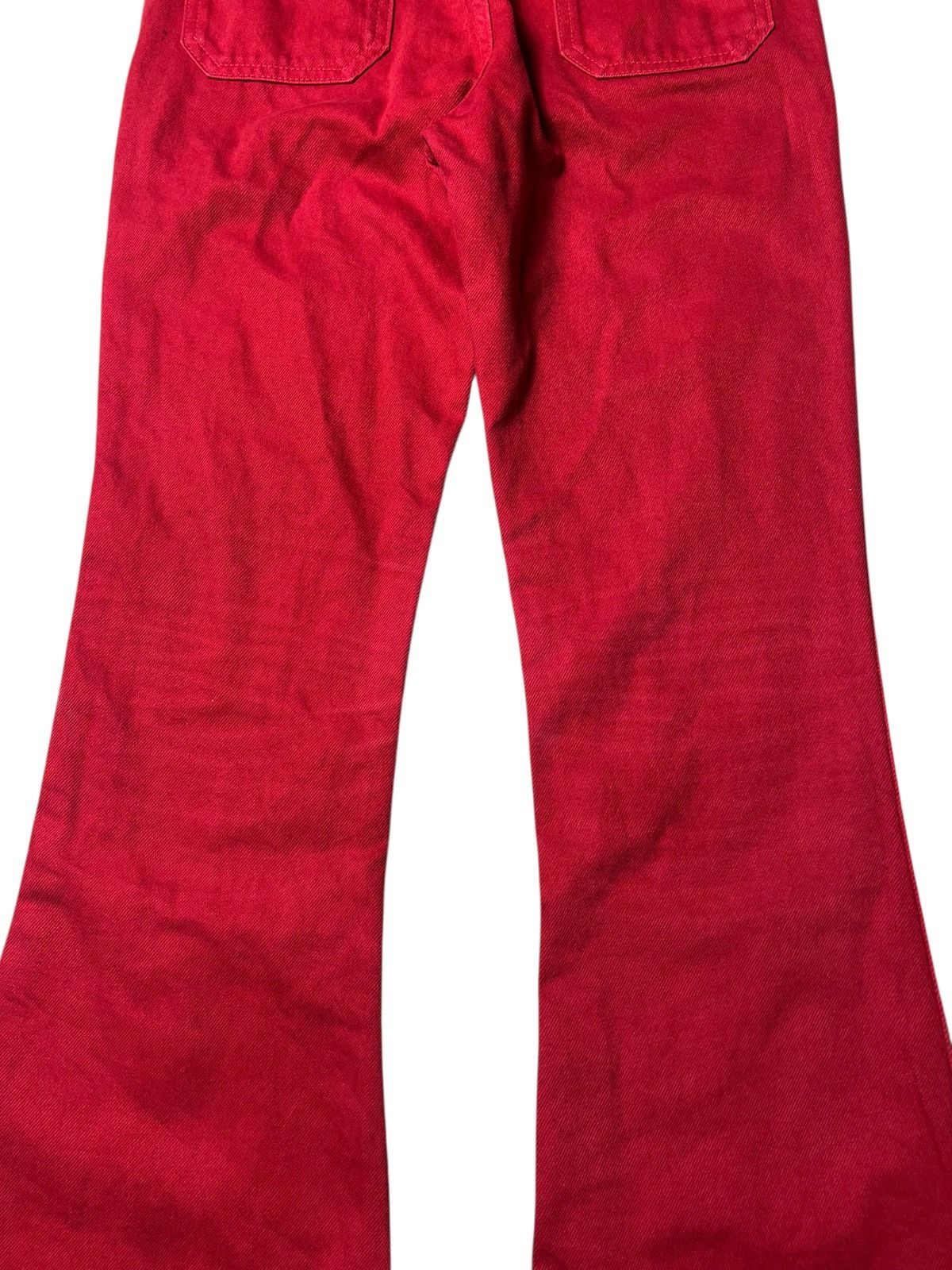 Vintage Big John Bootcut Whisker Super Flared Pants Size US 28 / EU 44 - 11 Thumbnail