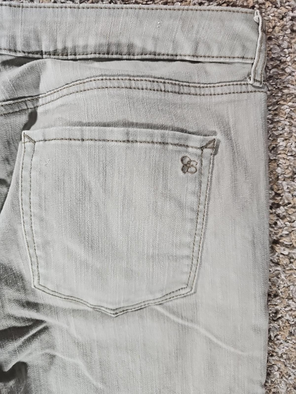 Other Jessica Simpson Rolled Crop Skinny Green Jeans 14/32 Size 36" / US 14 / IT 50 - 7 Thumbnail