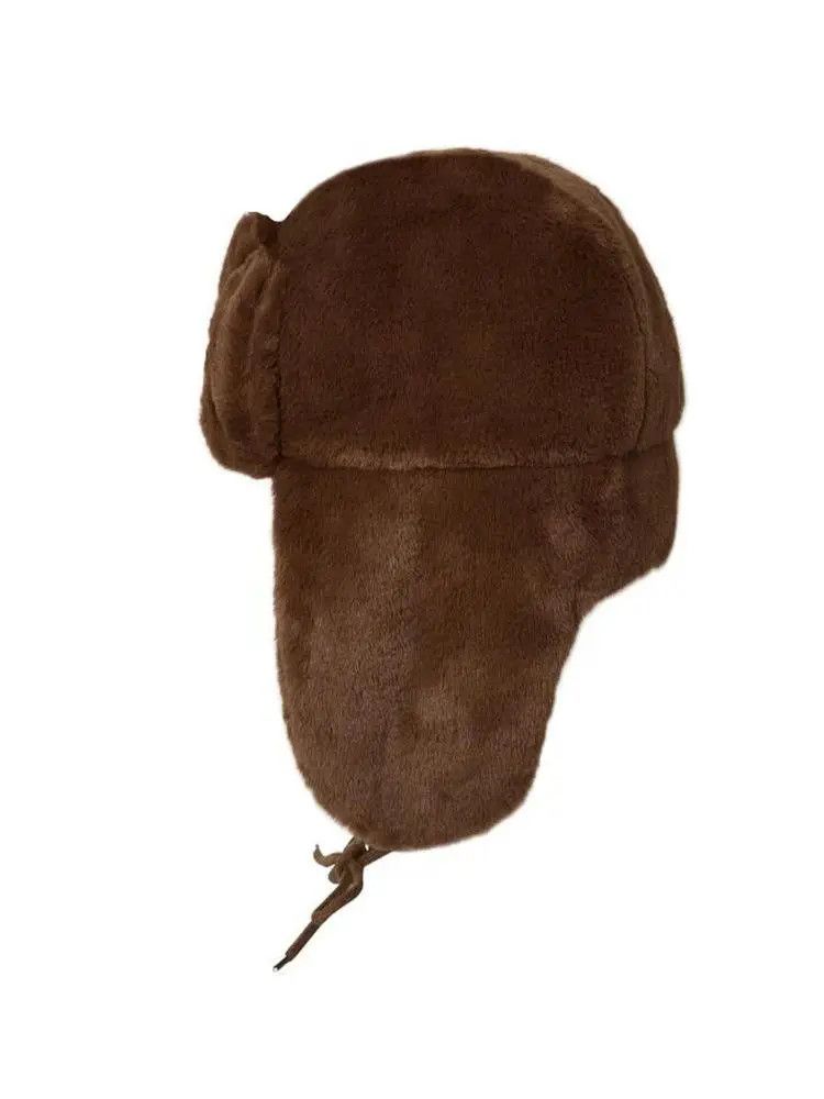 Japanese Brand × Vintage Y2K Anime Cartoon Domo Kun Hat Ushanka Hat Cute Winter Hat Size ONE SIZE - 2 Thumbnail