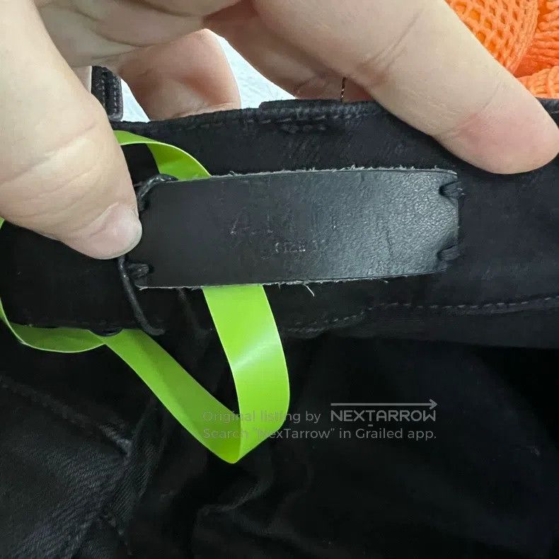 Amiri Amiri Black Long Pants Size US 33 - 3 Thumbnail