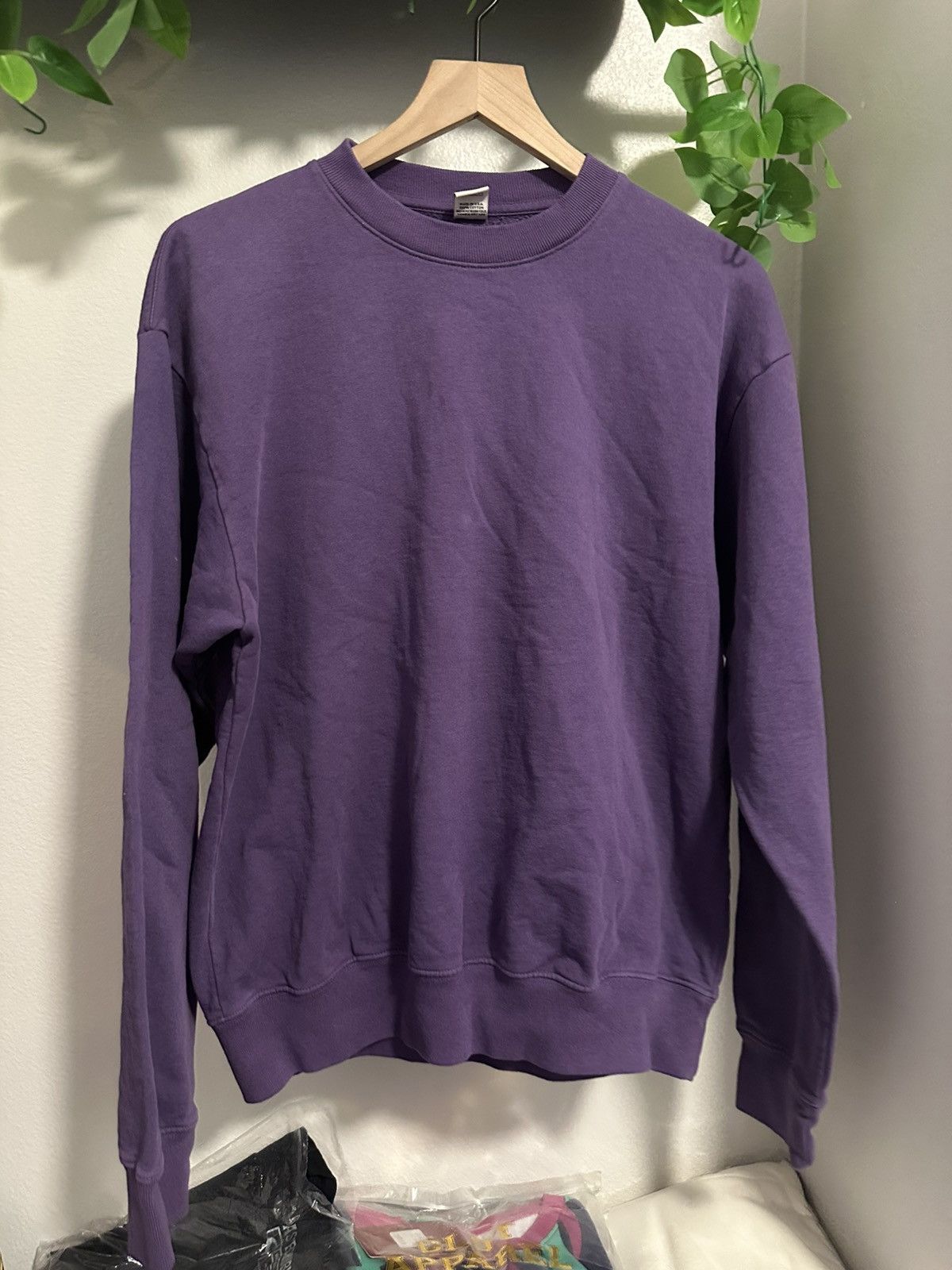 Sporty & Rich Sporty & rich blank Crewneck. Size US S / EU 44-46 / 1 - 1 Thumbnail