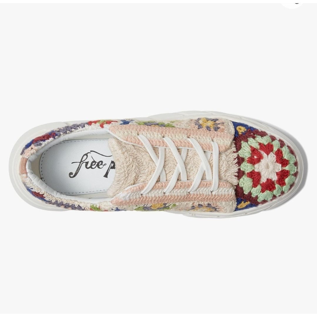 Free People Free People Crochet Platform Sneaker Size 36 Size US 6 / IT 36 - 2 Thumbnail