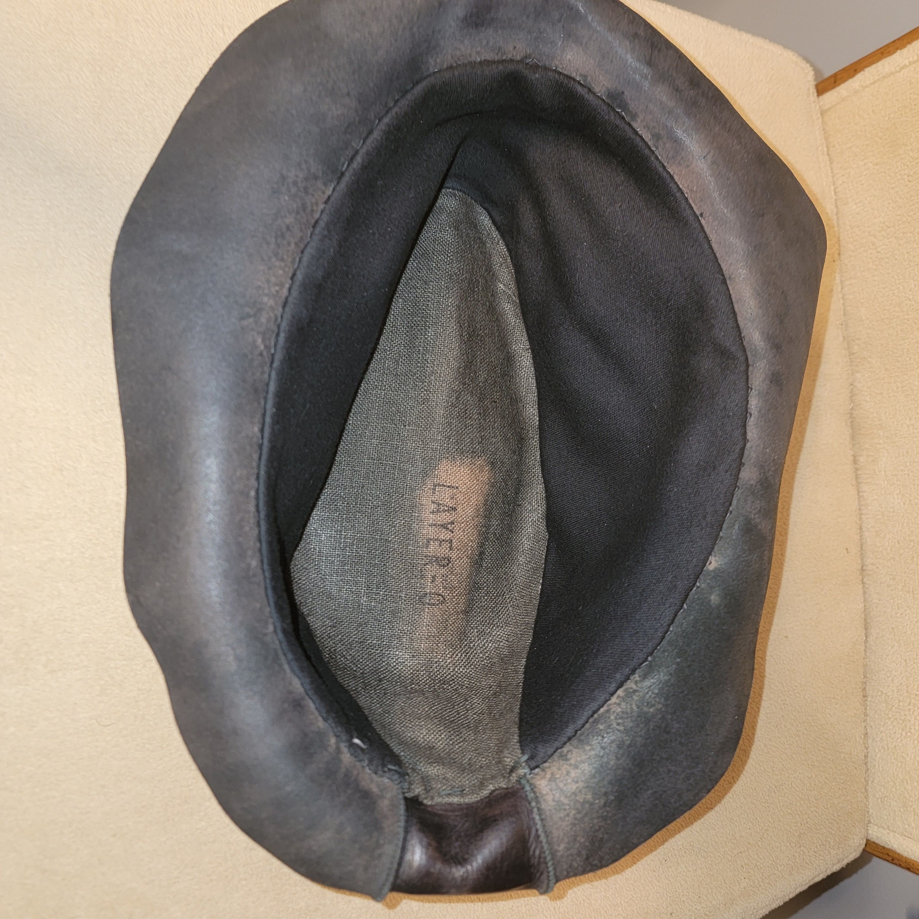 Layer-0 Reverse horse leather hat Size ONE SIZE - 11 Thumbnail