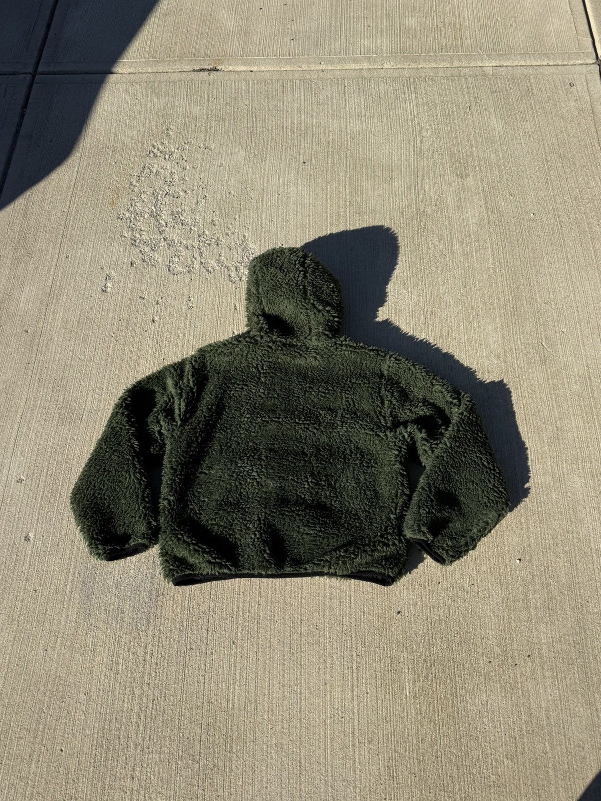Stussy Stüssy Olive Sherpa Jacket Size US M / EU 48-50 / 2 - 3 Thumbnail