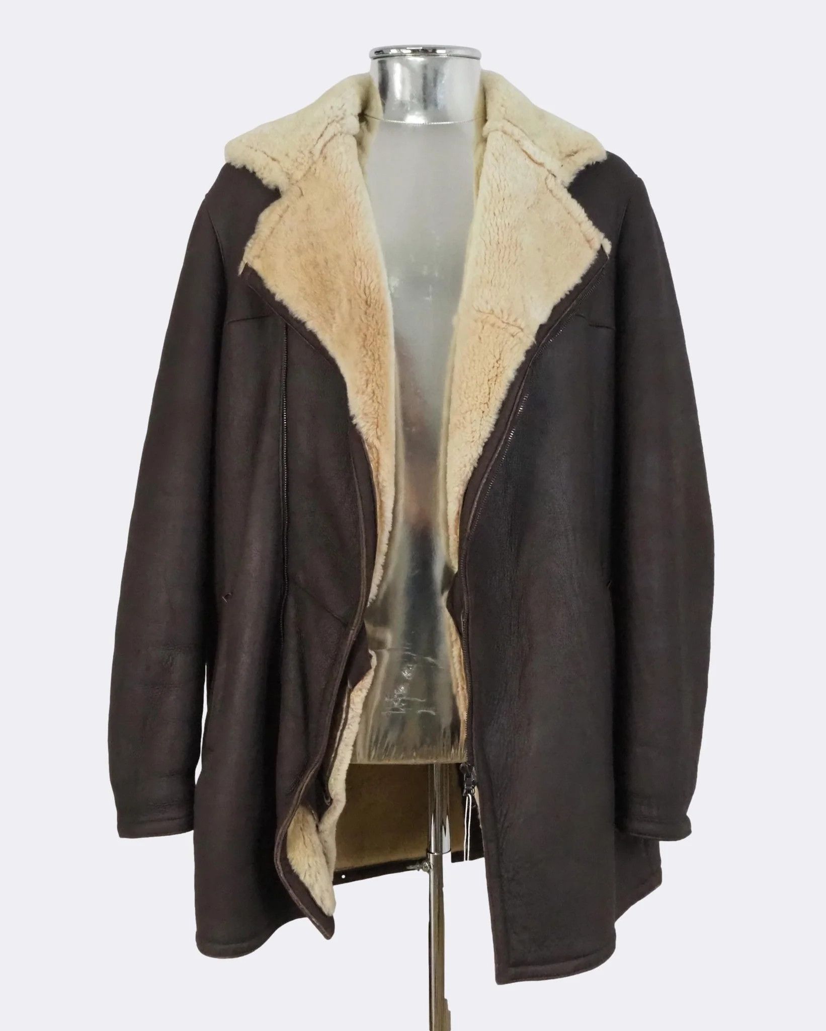 Neil Barrett Neil Barrett Lambskin Leather Shearling Coat 2510 Grailed