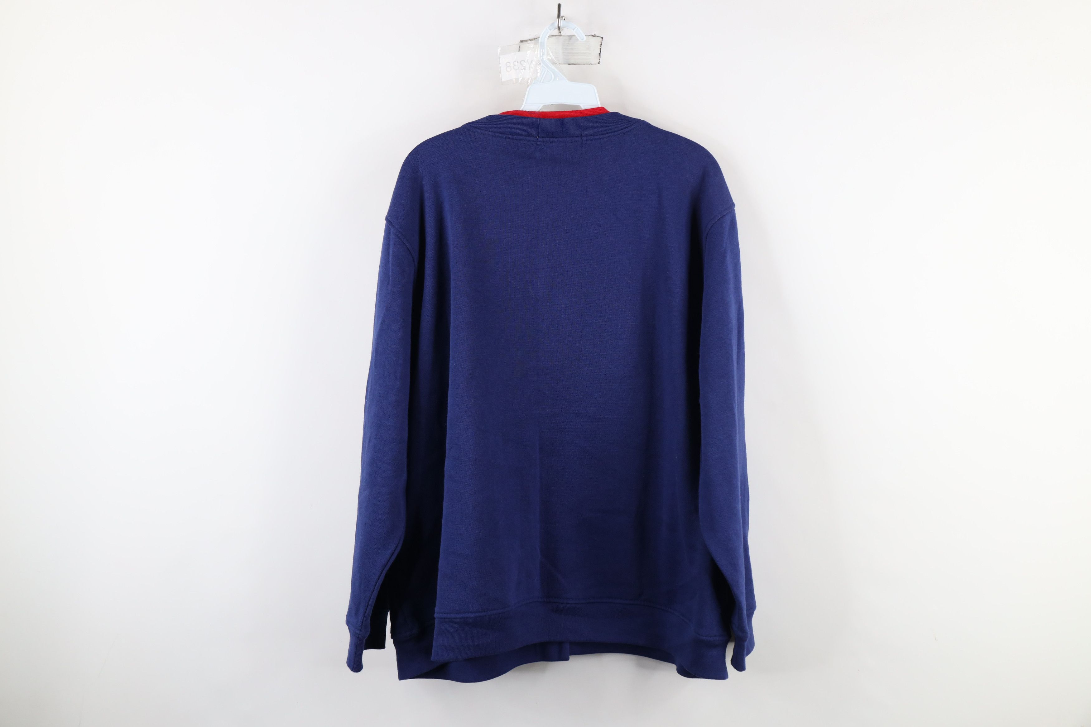 Vintage Vintage 90s Streetwear Christmas Snowman Cardigan Sweatshirt Size XL / US 12-14 / IT 48-50 - 13 Thumbnail