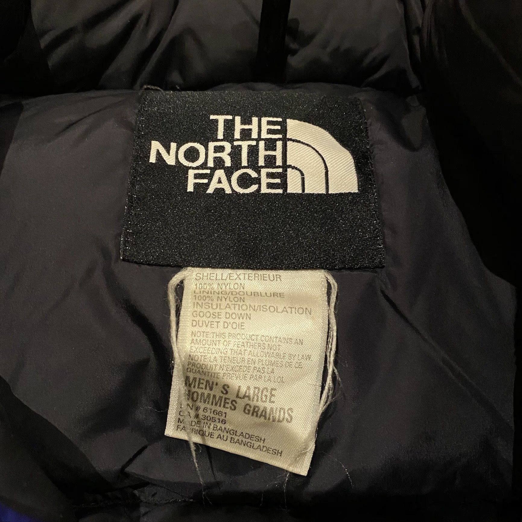 The North Face VINTAGE The North Face Nuptse Puffer Jacket Mens L Purple 700 Down Snowsports Snowboarding Full Zip Hooded NF Retro Size US L / EU 52-54 / 3 - 2 Thumbnail