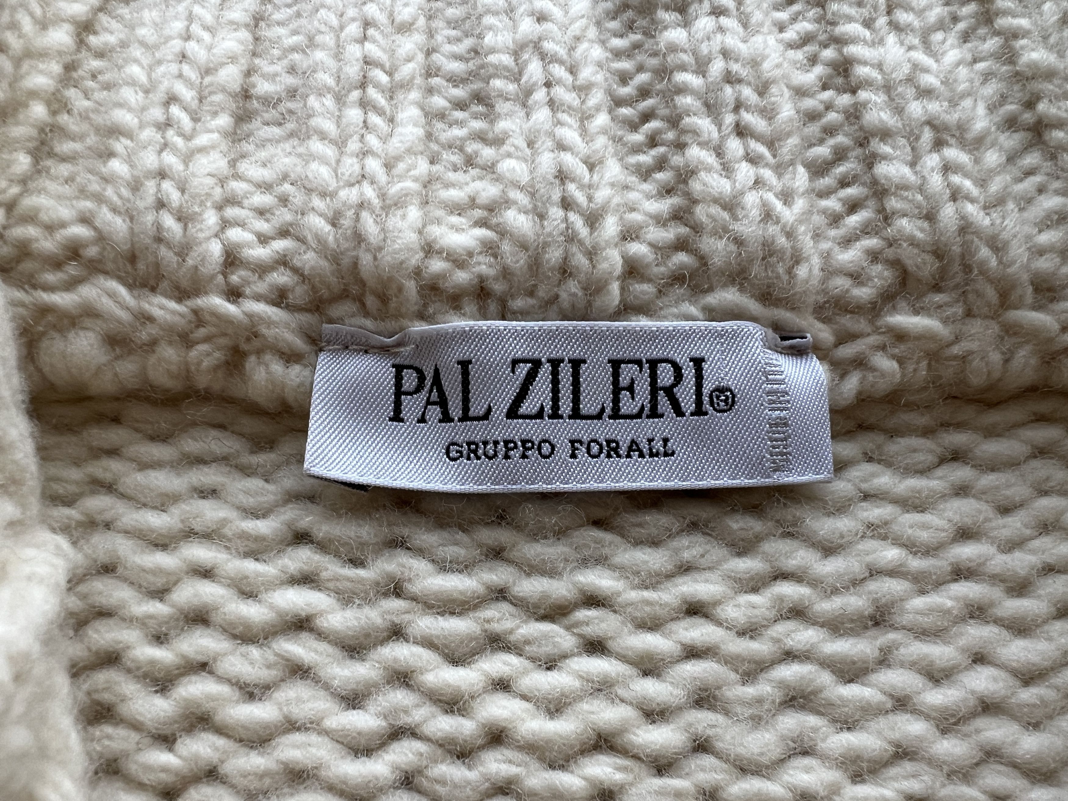 Pal Zileri VINTAGE PAL ZILERI BABY MERINO CHUNKY KNIT CARDIGAN SWEATER Size US M / EU 48-50 / 2 - 6 Thumbnail