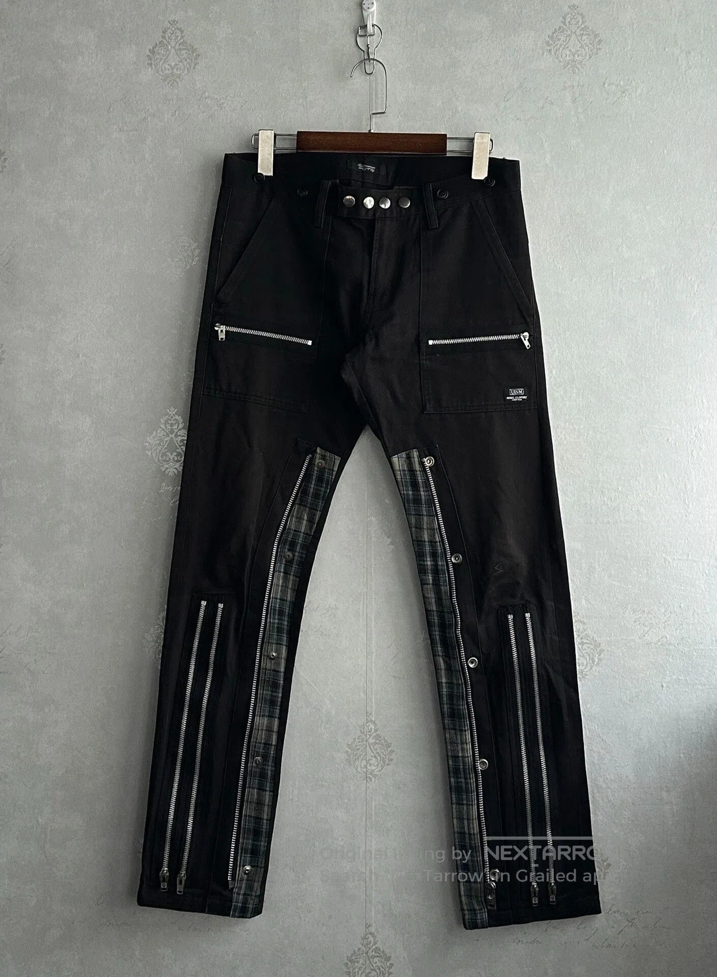 Undercover Undercover size2 08AW Spliced Multi-Zippered Pants| Size US 32 / EU 48 - 1 Thumbnail