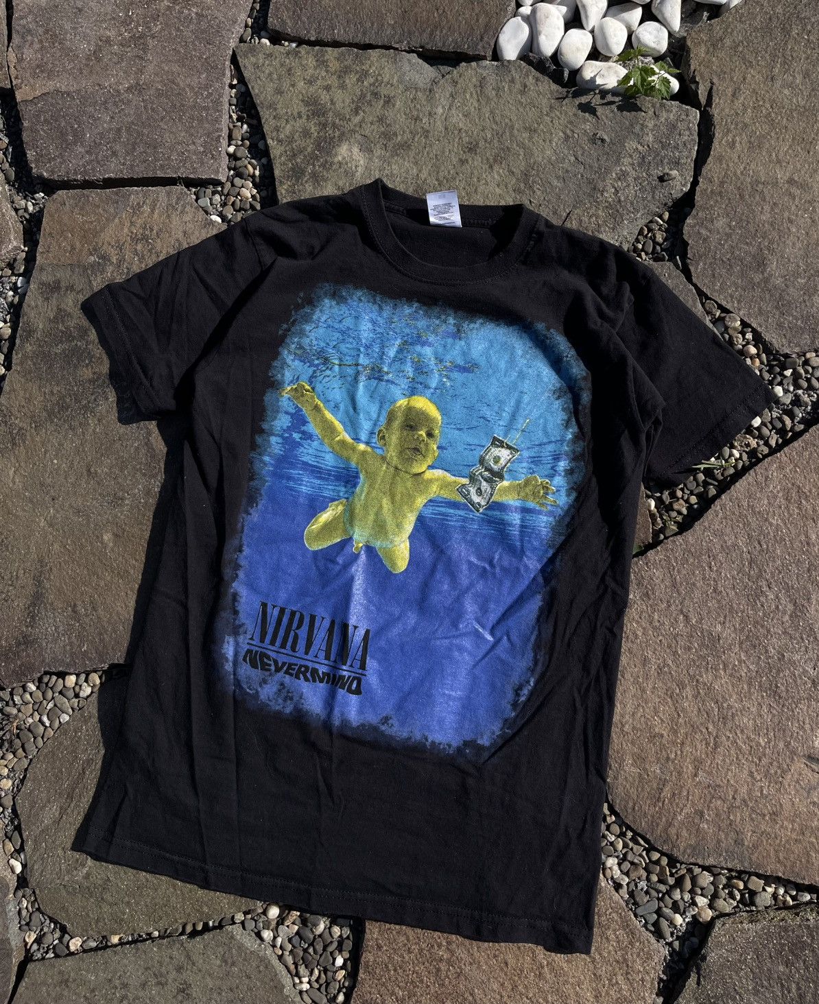 Nirvana Nirvana nevermind album black tee y2k Size US S / EU 44-46 / 1 - 6 Thumbnail
