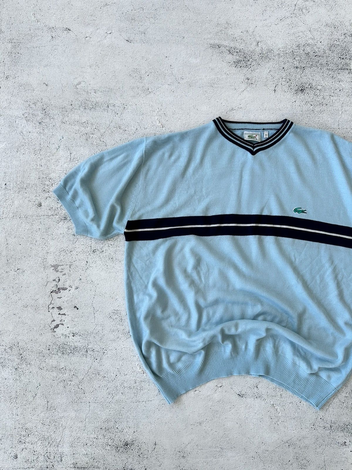 Lacoste × Vintage Vintage Lacoste 90s T shirt Size US L / EU 52-54 / 3 - 3 Thumbnail