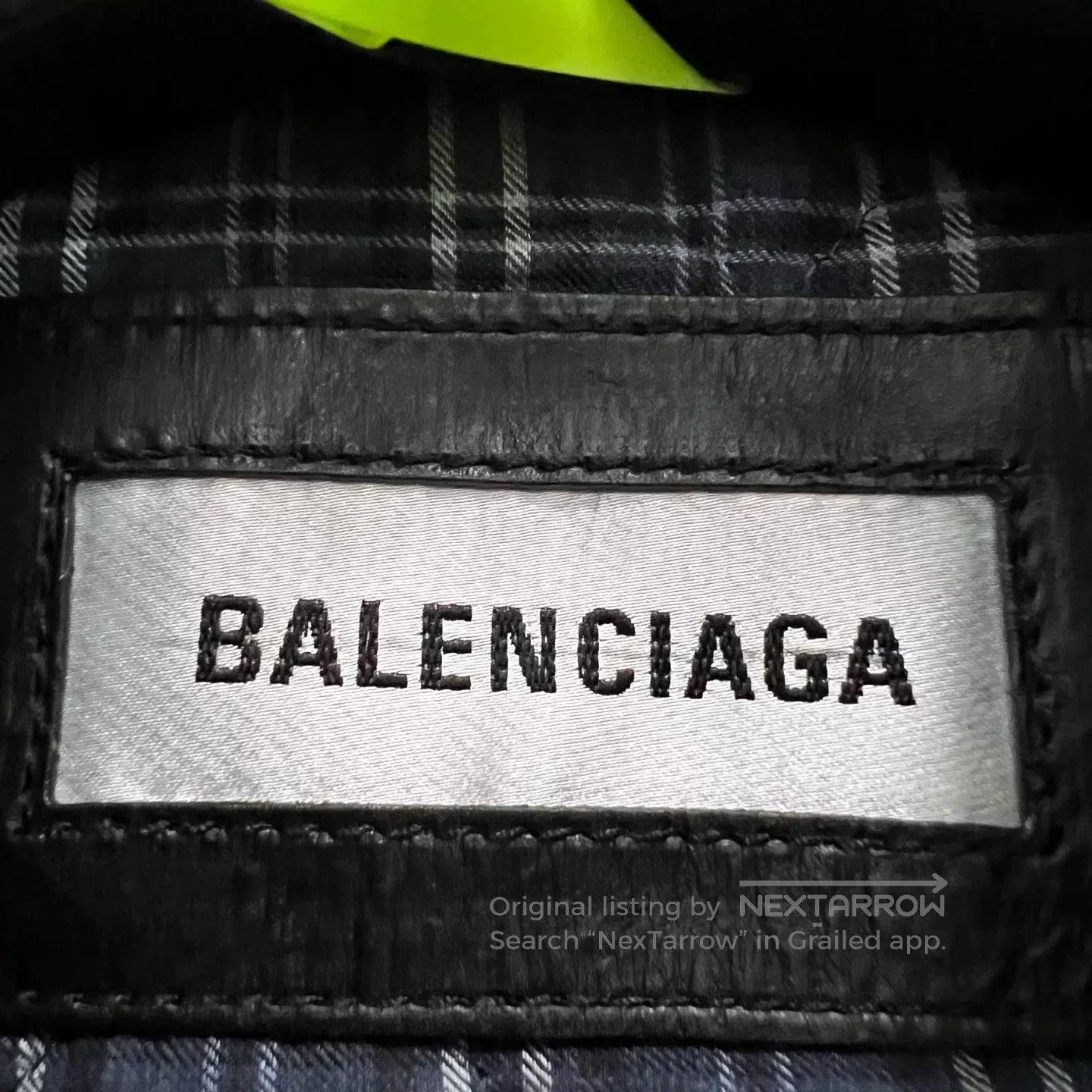 Balenciaga black graffiti logo biker jacket. Size US XS / EU 42 / 0 - 4 Thumbnail