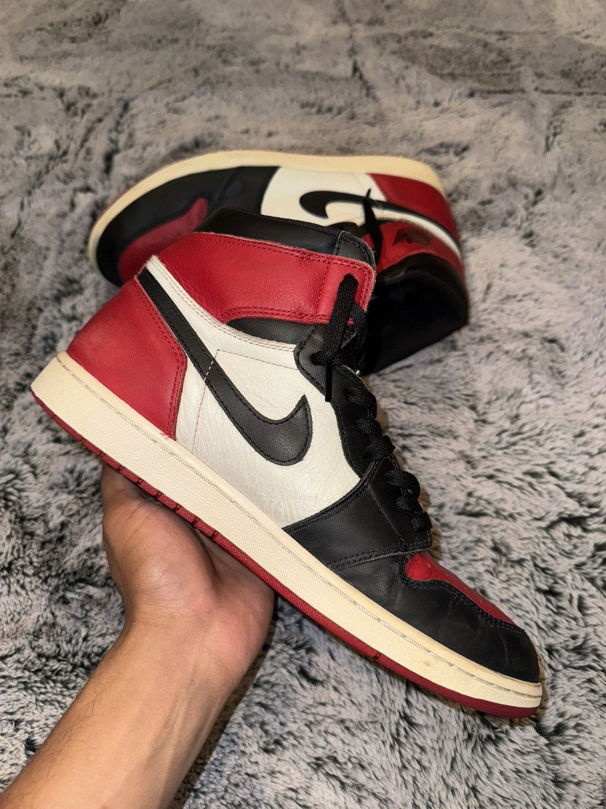 Jordan Brand Jordan 1 Retro High Bred Toe Size US 11 / EU 44 - 4 Thumbnail