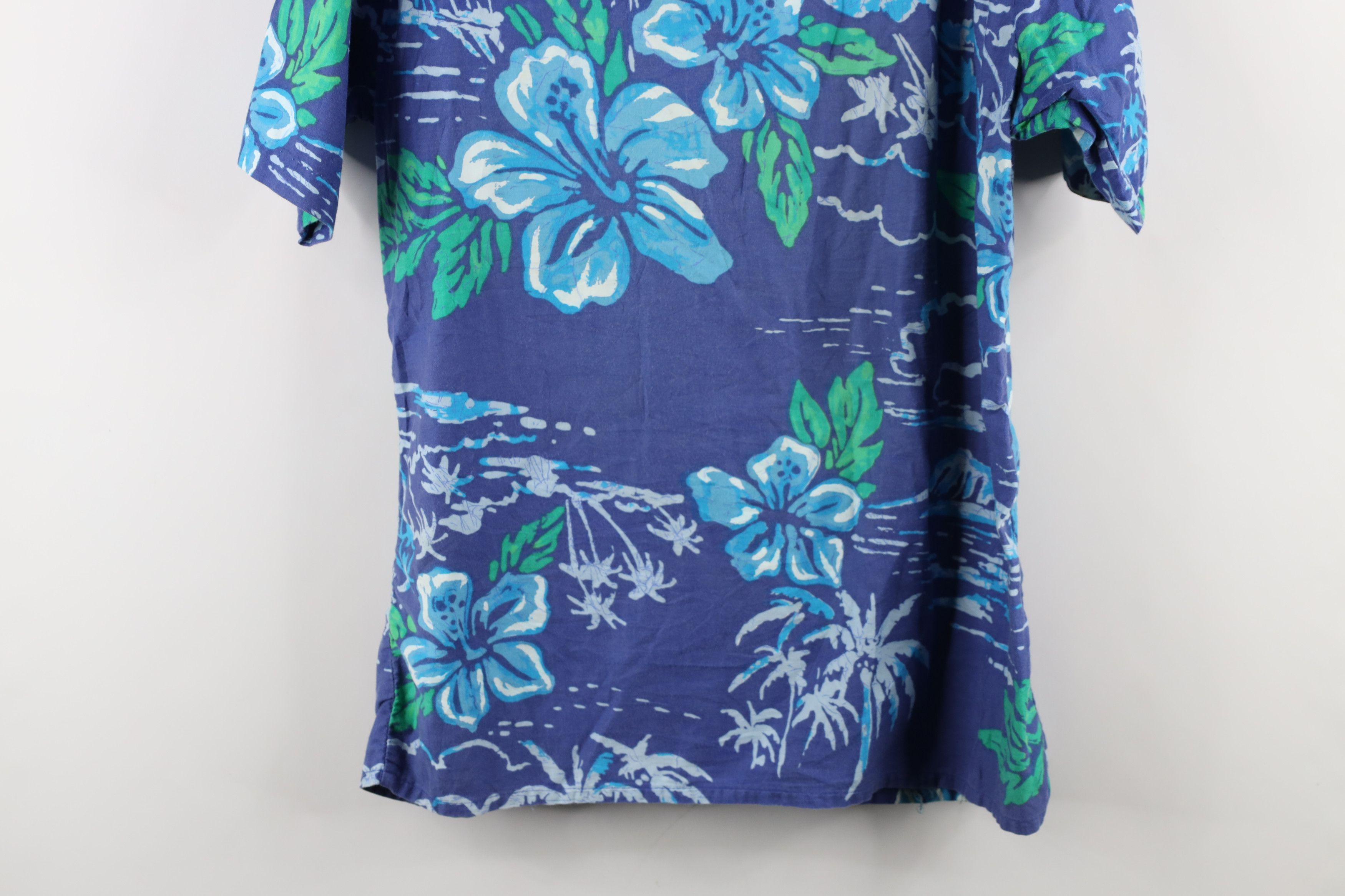 Vintage Vintage 60s 70s Streetwear Hawaiian Luau Button Shirt USA Size US L / EU 52-54 / 3 - 13 Thumbnail