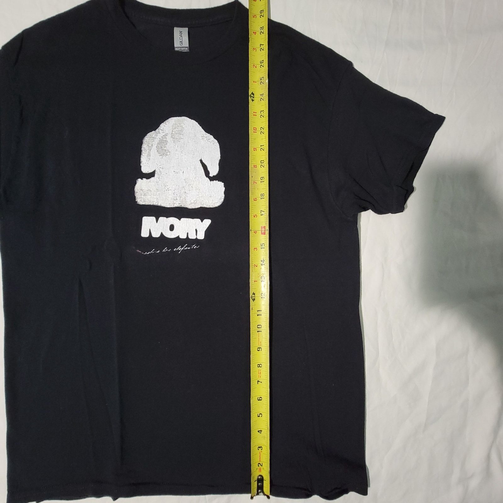 Gildan Omar Apollo Ivory Elephant Tour T-Shirt Size US L / EU 52-54 / 3 - 3 Thumbnail