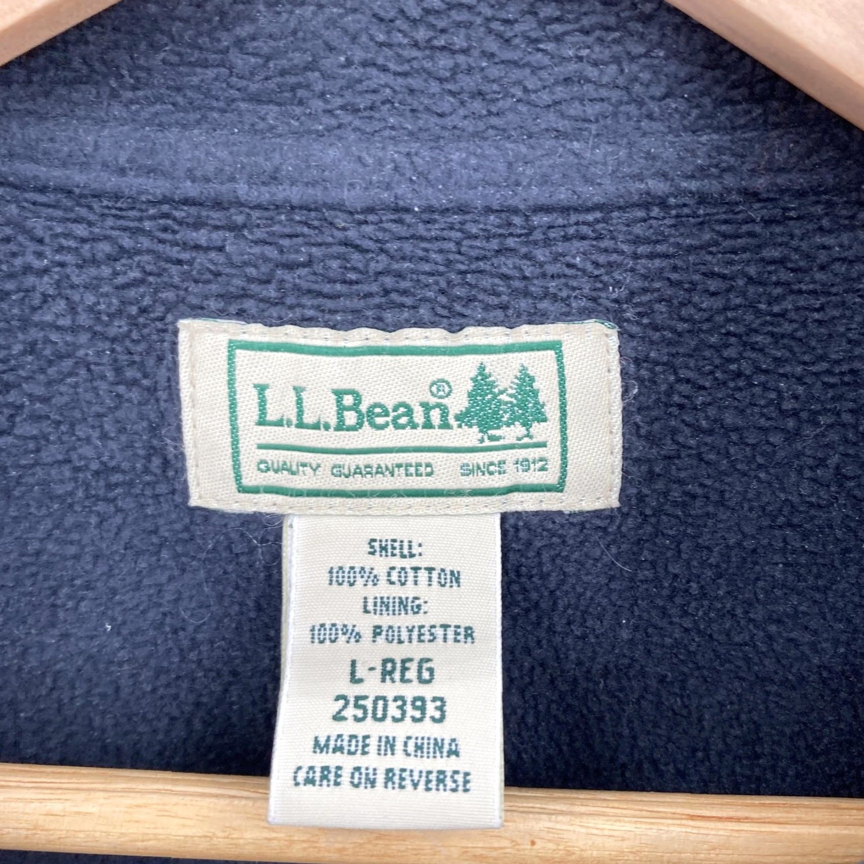 Vintage VINTAGE LL Bean Shirt Mens Large Blue Green Plaid Fleece Lined Flannel Shacket Pockets Size US L / EU 52-54 / 3 - 4 Thumbnail