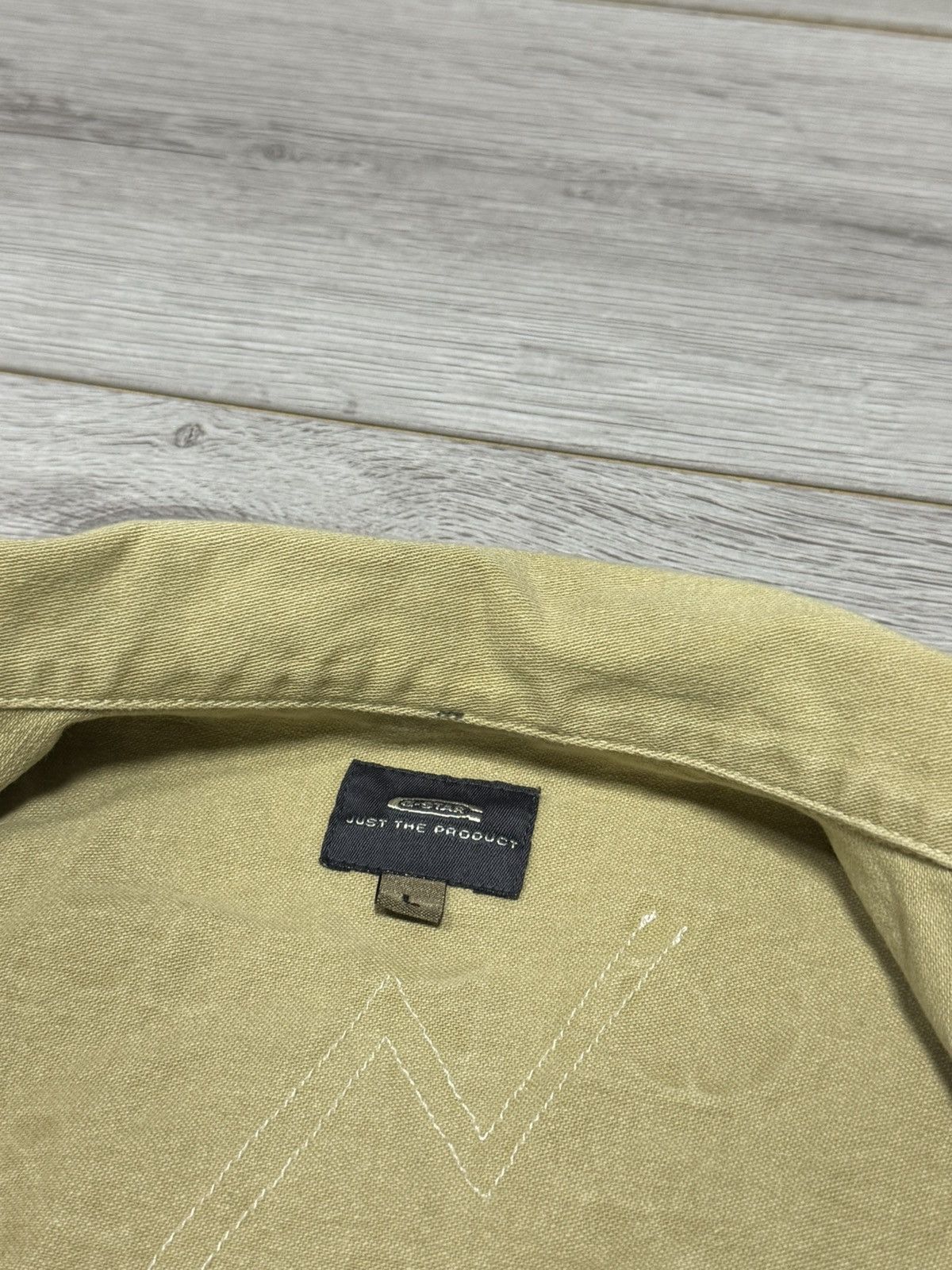 G-Star G star military thick cotton jacket buttons faded Size US L / EU 52-54 / 3 - 7 Thumbnail