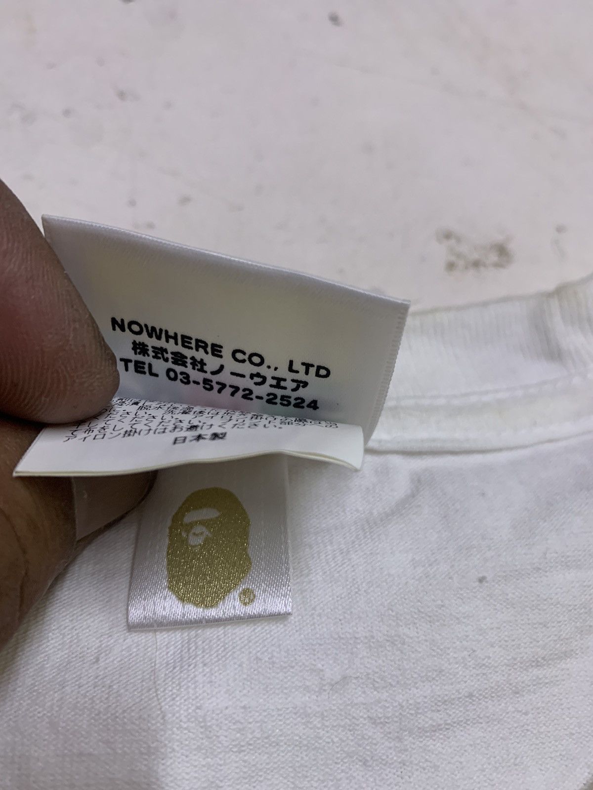 Bape Bape Kyoto milo busy work Tee Size US L / EU 52-54 / 3 - 10 Thumbnail