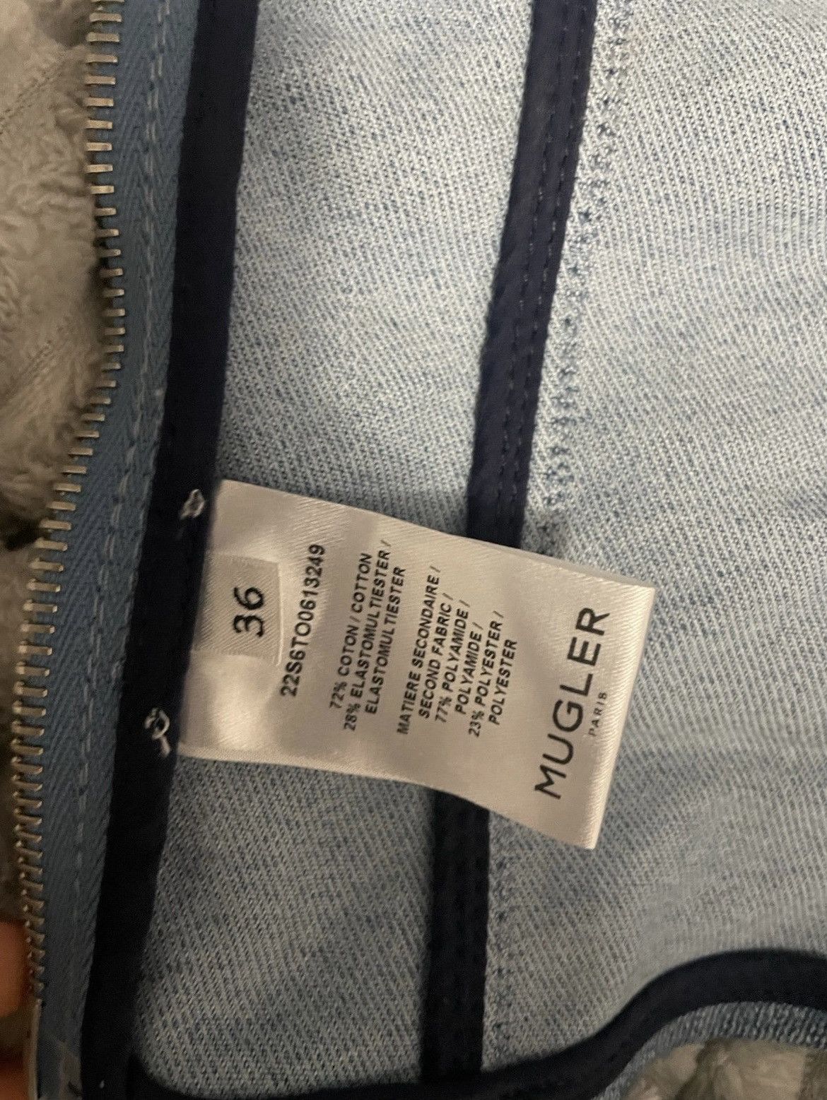 Mugler Mugler top Size XS / US 0-2 / IT 36-38 - 2 Thumbnail