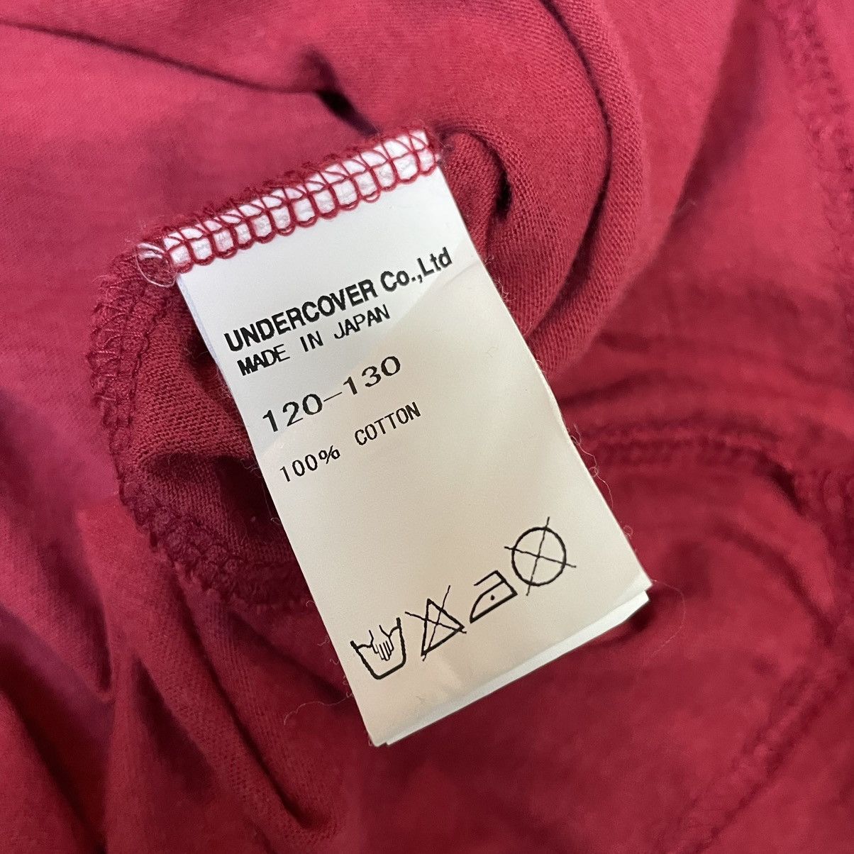 Japanese Brand × Jun Takahashi × Undercover Rare Undercover baby tee 2000s Size XXS / US 00 / IT 34 - 5 Thumbnail