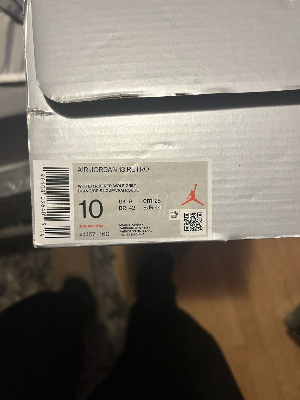 Designer × Jordan Brand Jordan 13 wolf grey Size US 10 / EU 43 - 9 Thumbnail
