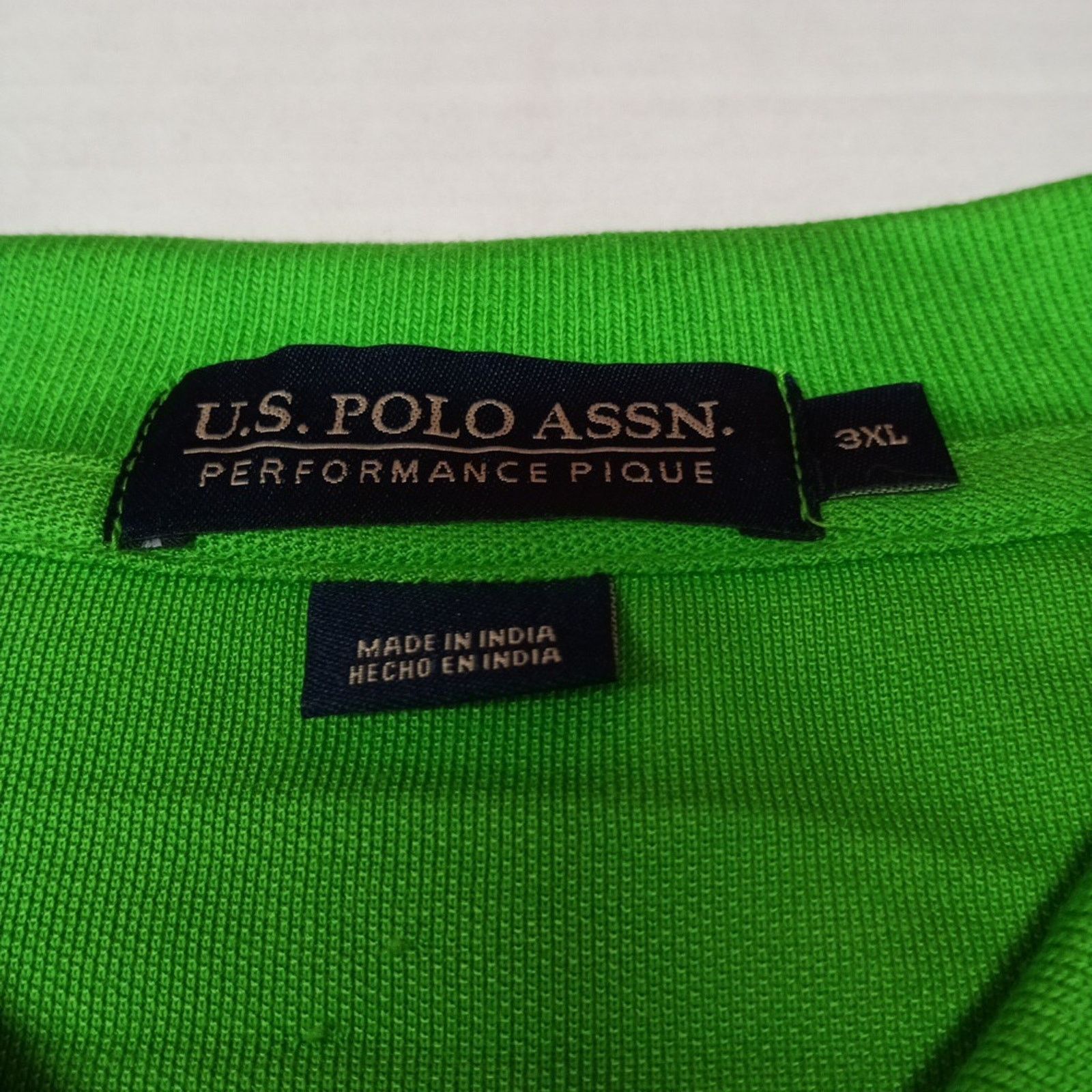 U.S. Polo Assn. U.S. Polo Assn. Performance Polo Shirt Men's Size 3XL Green Size US XXL / EU 58 / 5 - 5 Thumbnail