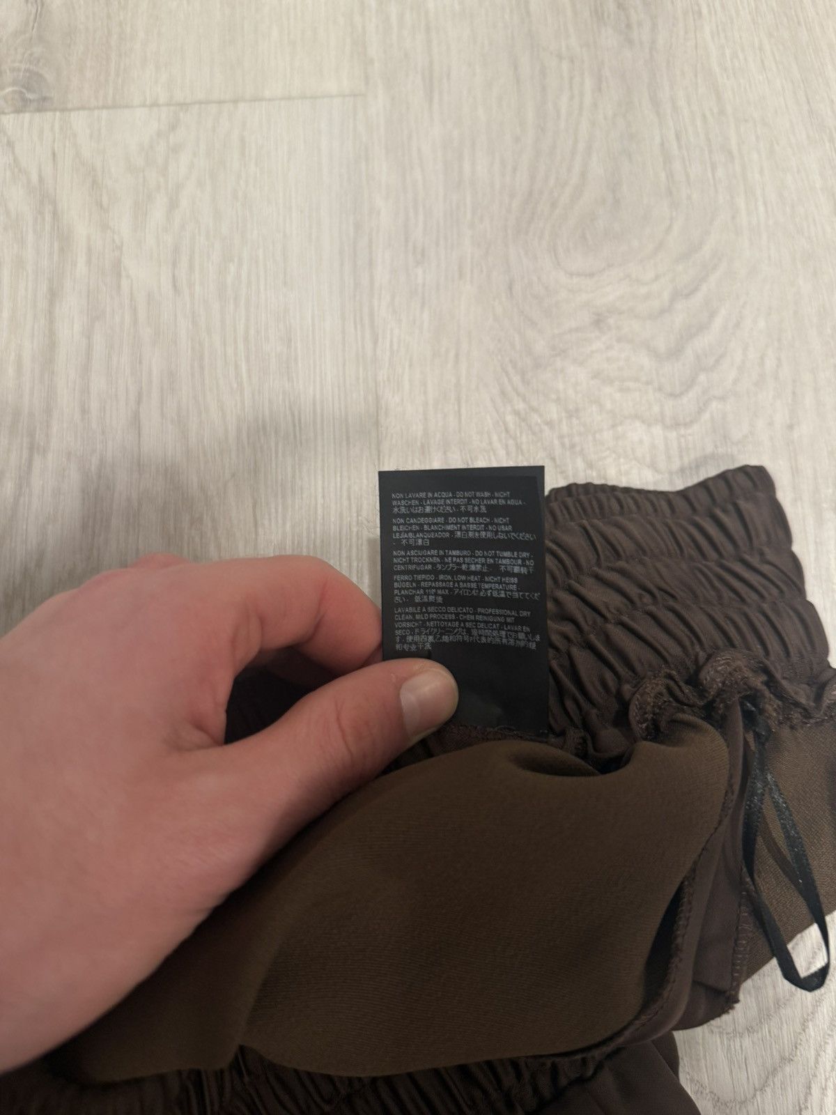 Balenciaga f/w 2016 silk wide leg sweatpants!! Size US 28 / EU 44 - 9 Thumbnail