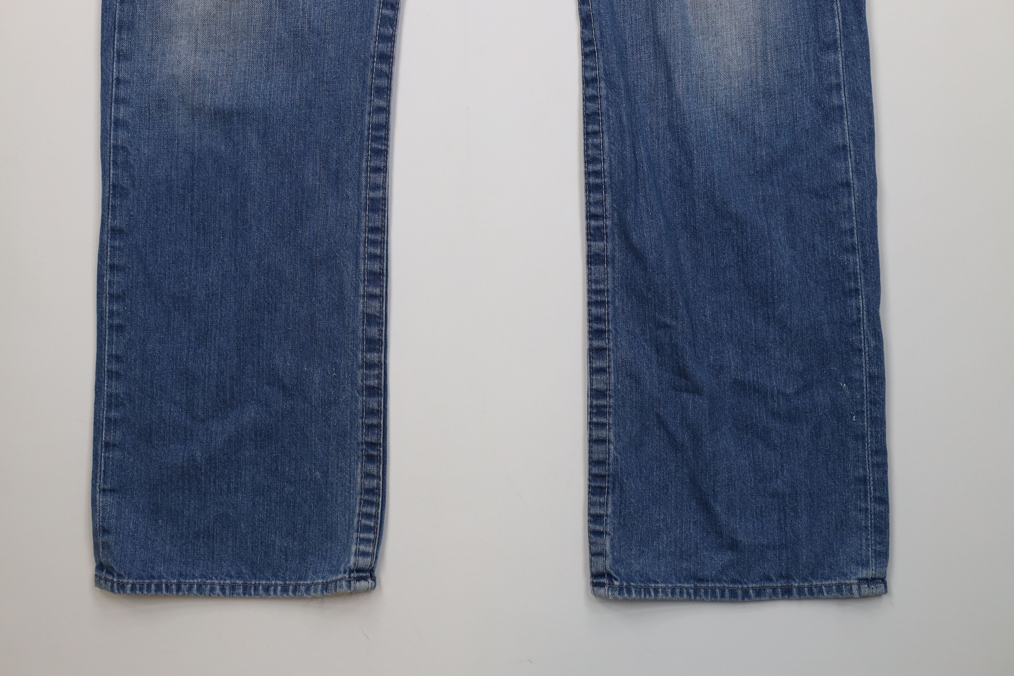 True Religion Vintage True Religion Stitch Straight Wide Leg Jeans USA Size US 36 / EU 52 - 4 Thumbnail